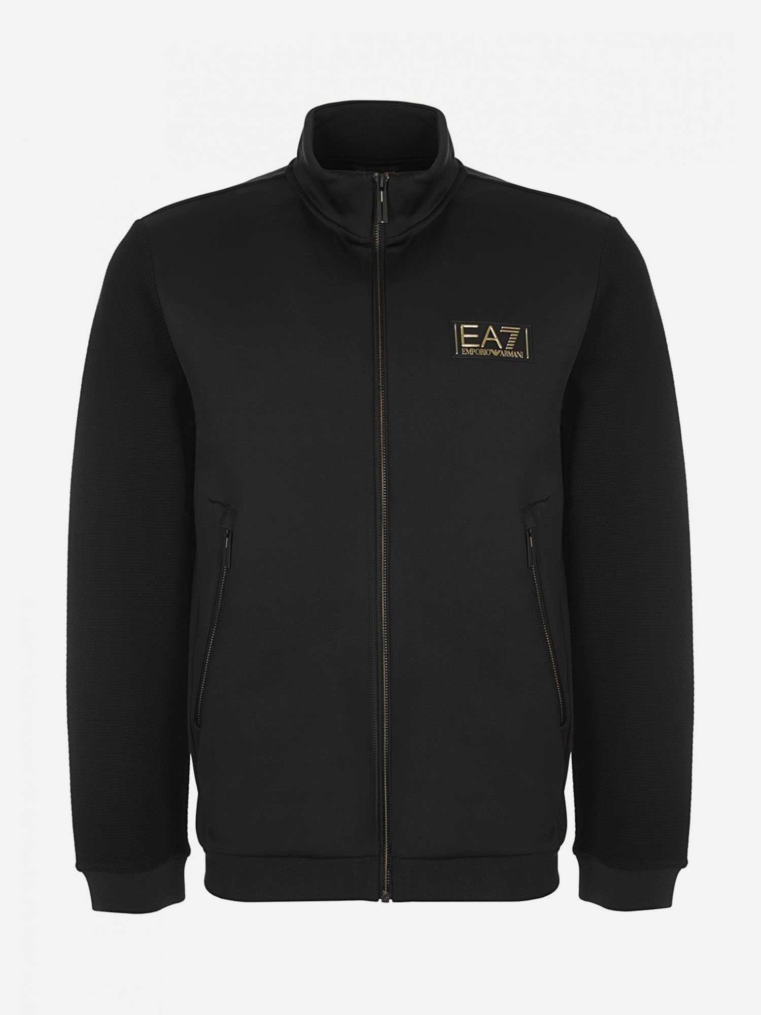 Толстовка мужская EA7 Sweatshirt, Черный 6RPM37PJRZZLBHFE26-16919, размер 48