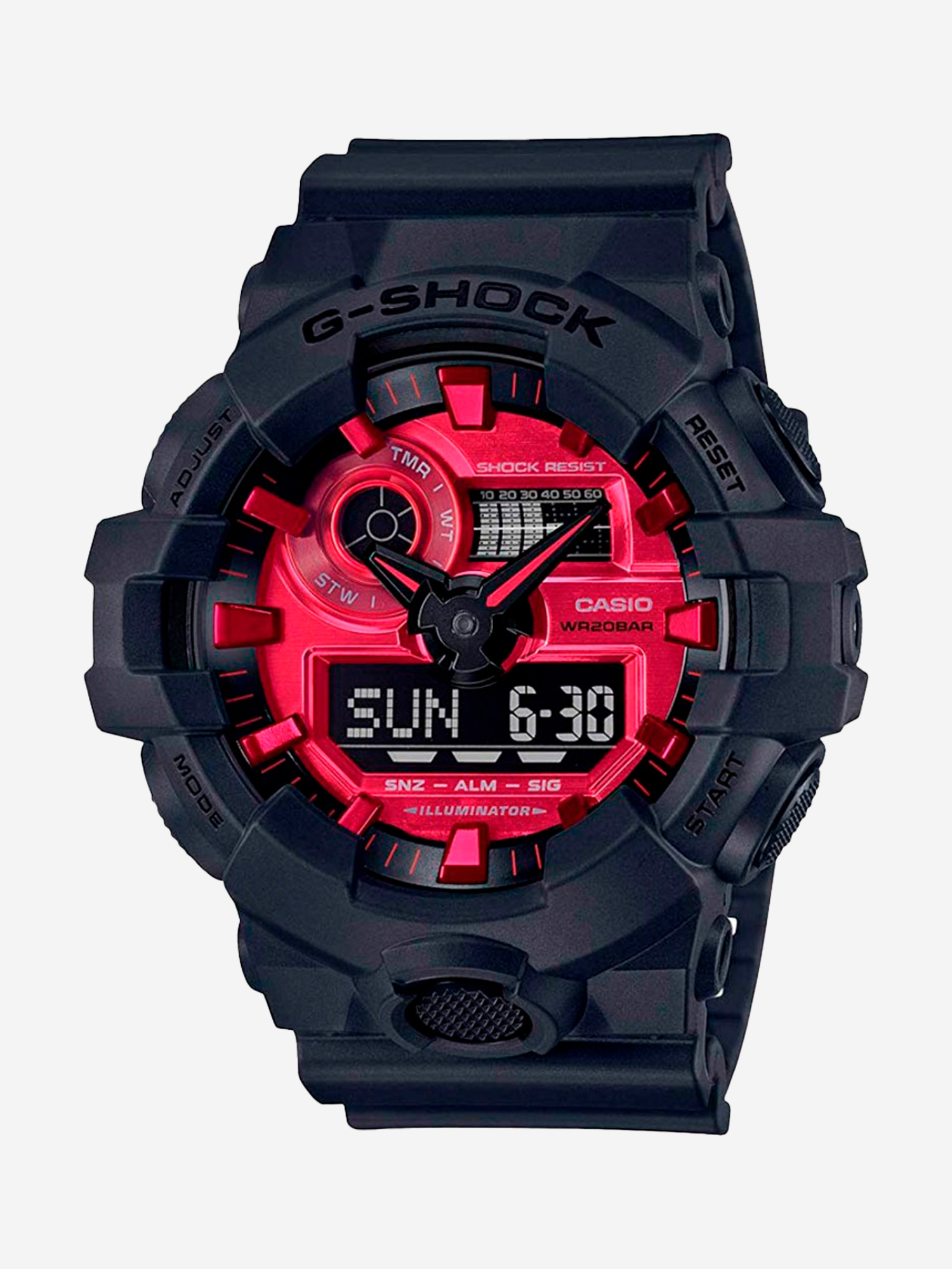 

Спортивные часы CASIO GA-700AR-1A, Черный