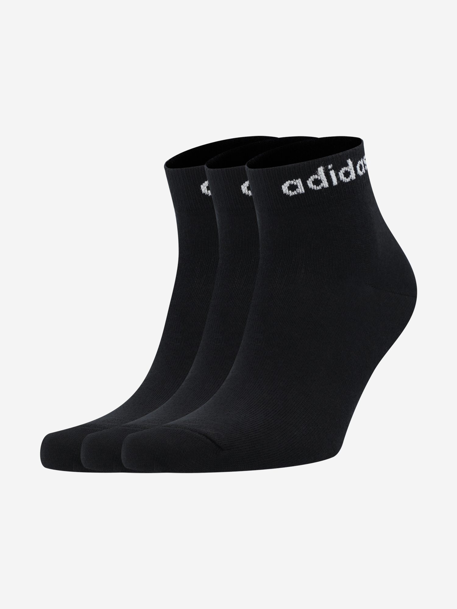 

Носки adidas, 3 пары, Черный