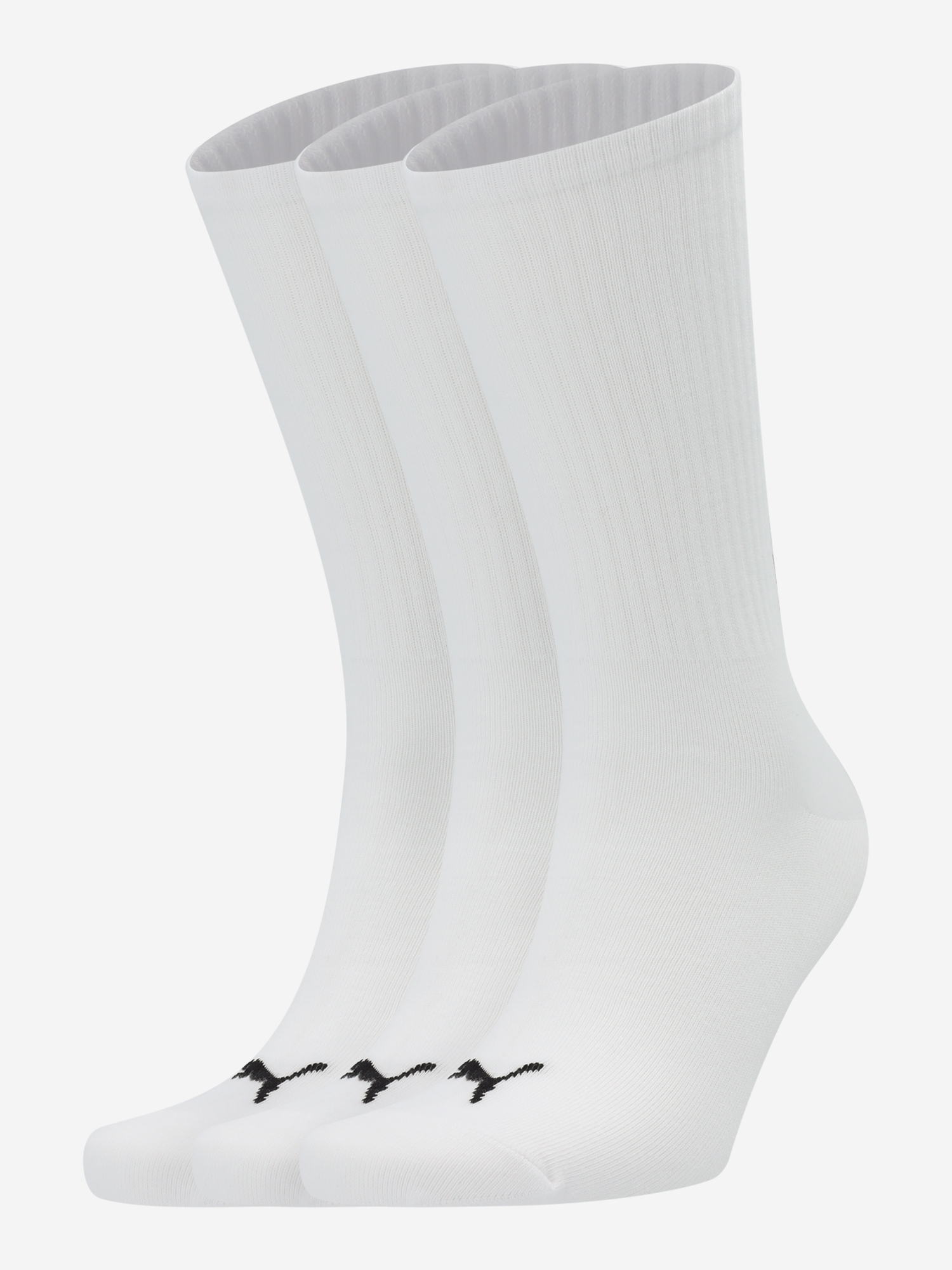 Носки Puma, 3 пары, Белые, белый, арт. 938858p0p-02
