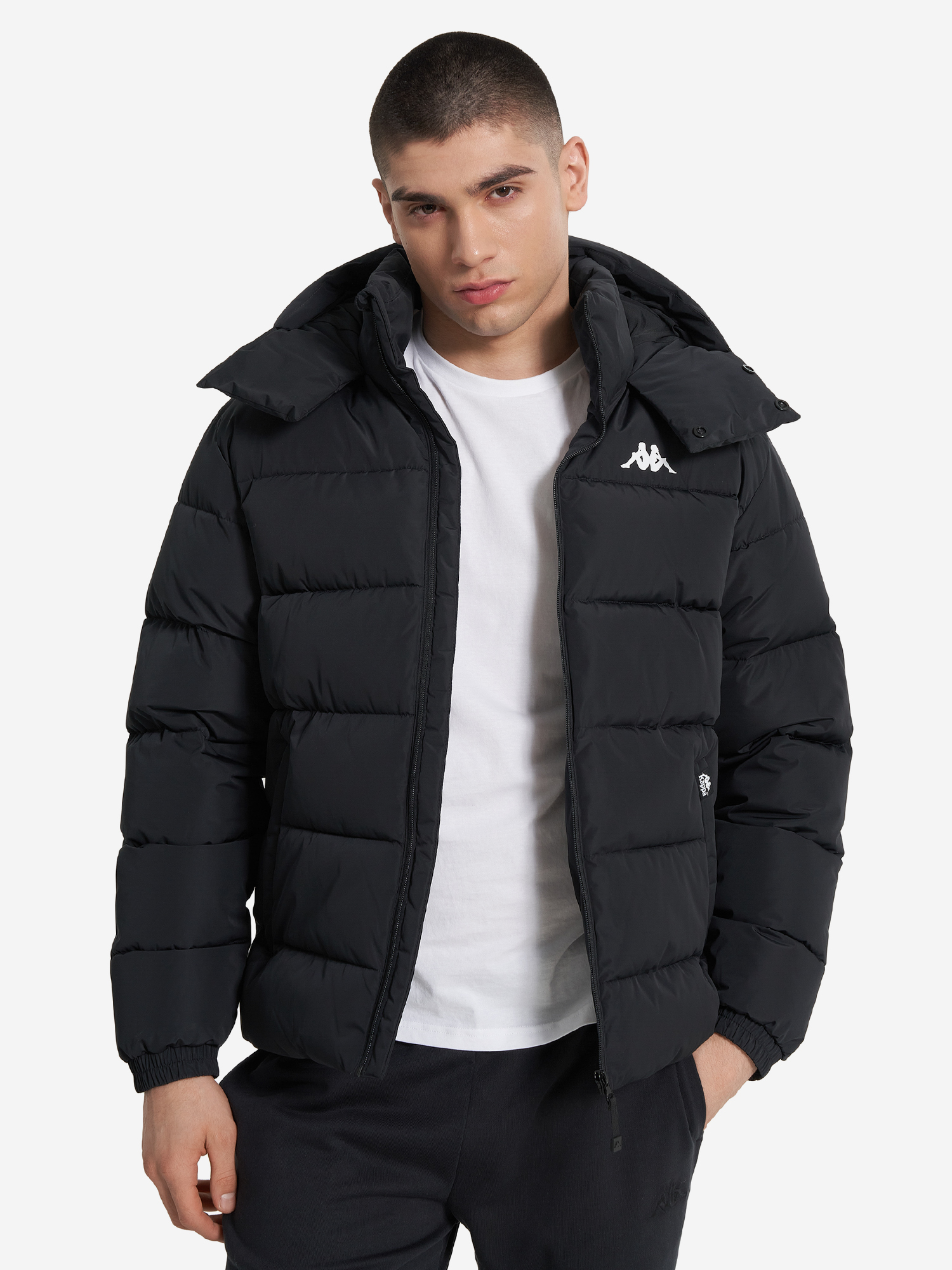 Пуховик мужской Kappa Paffuta Черный 10799₽