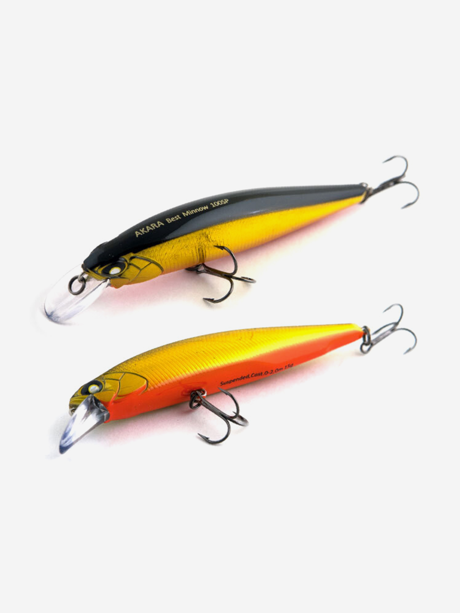 Изображение товара Воблер Akara Best Minnow 100SP суспендер для щуки и судака 15гр