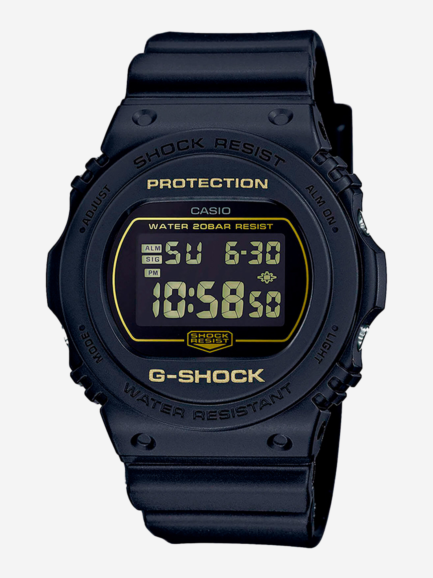 

Спортивные часы CASIO DW-5700BBM-2E, Синий