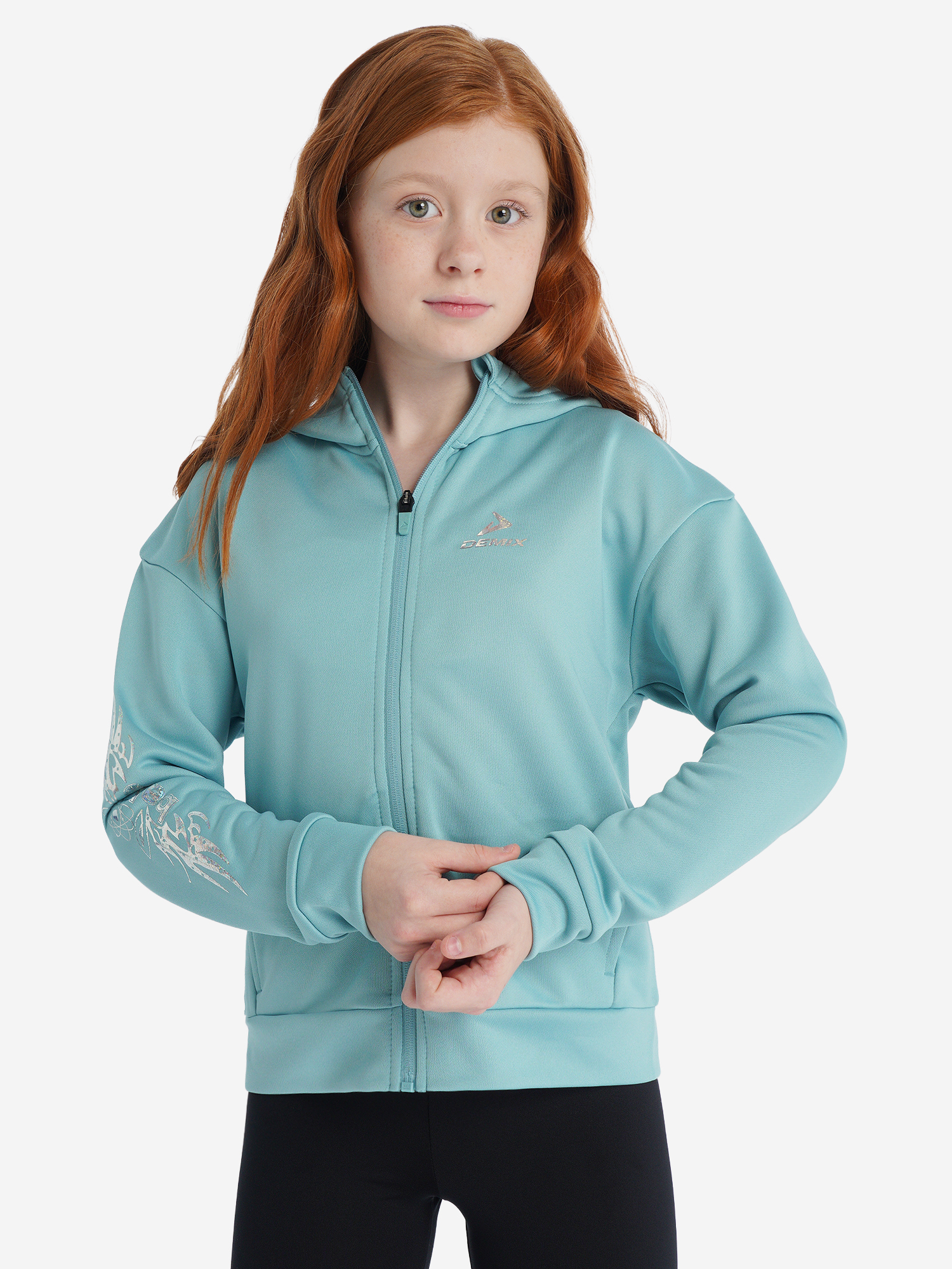 

Толстовка для девочек Demix, Зеленый