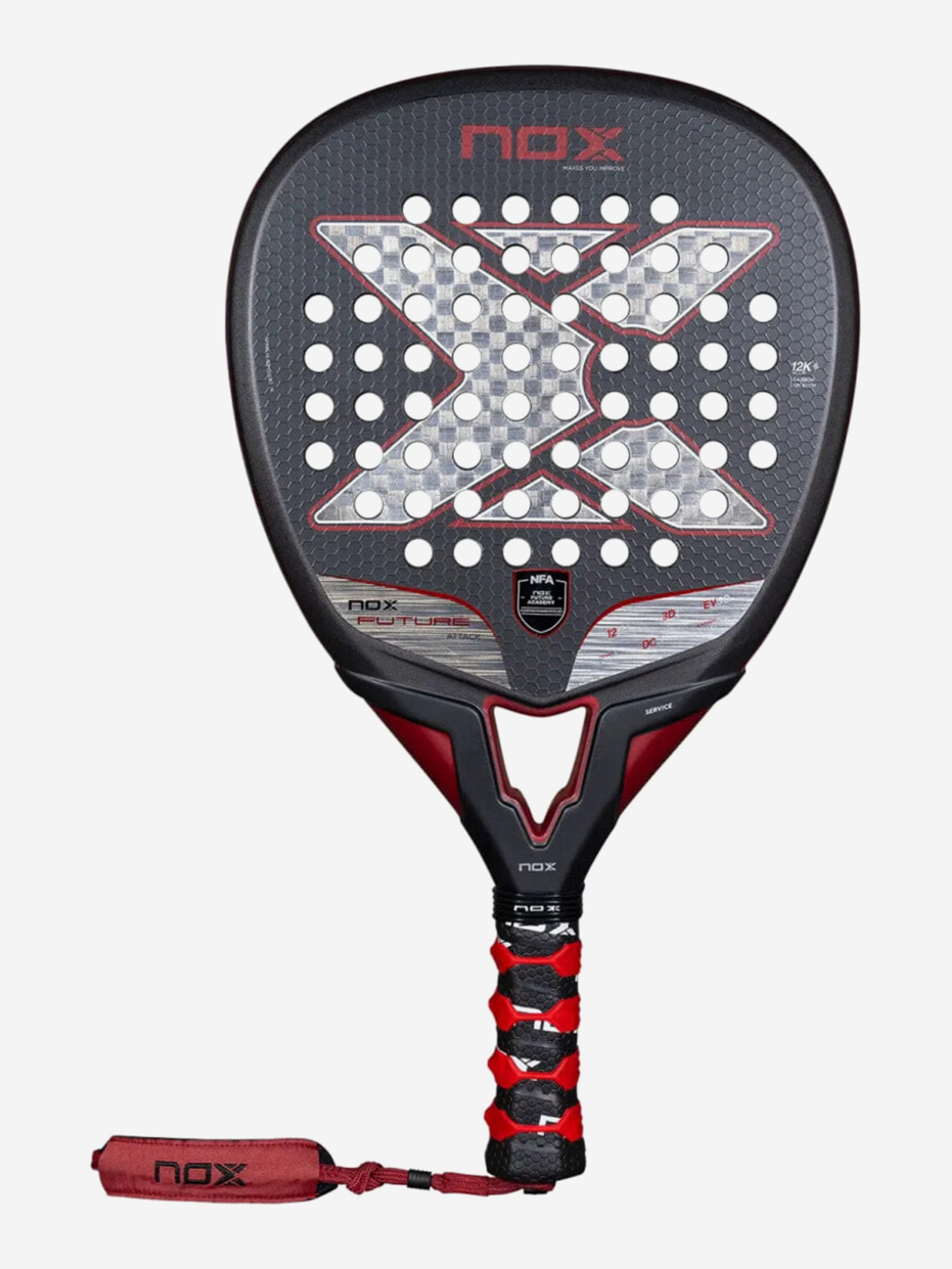 Изображение товара РаКетка для падела Nox Future Attack 12k Alum профессиональная