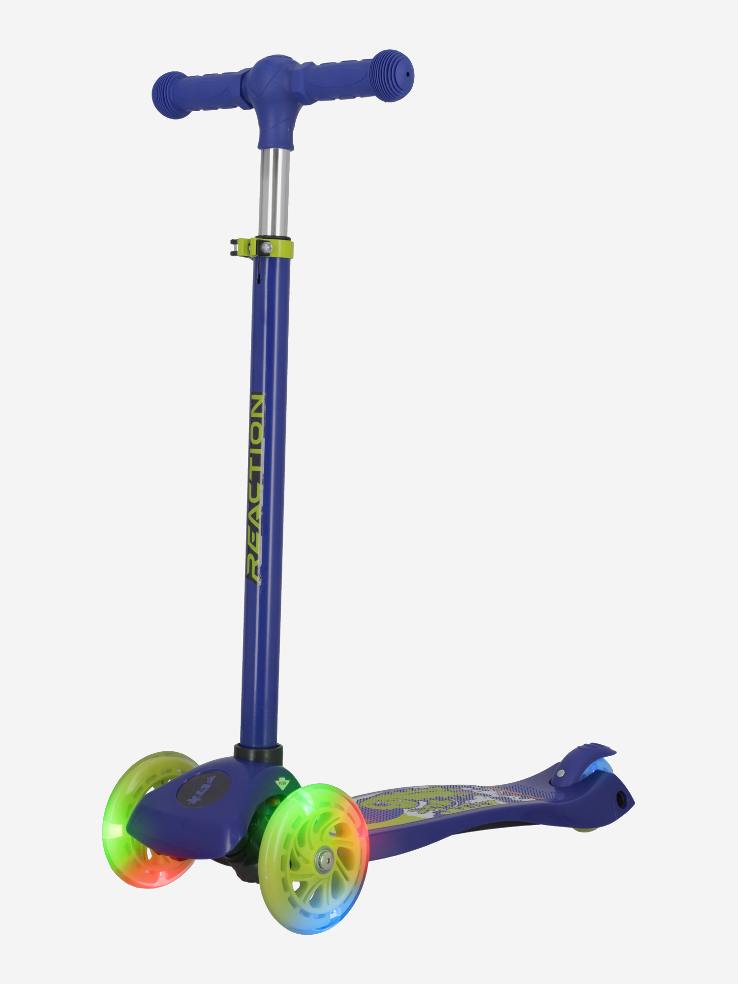 

Самокат детский Reaction Joy Base, 120 мм, Синий