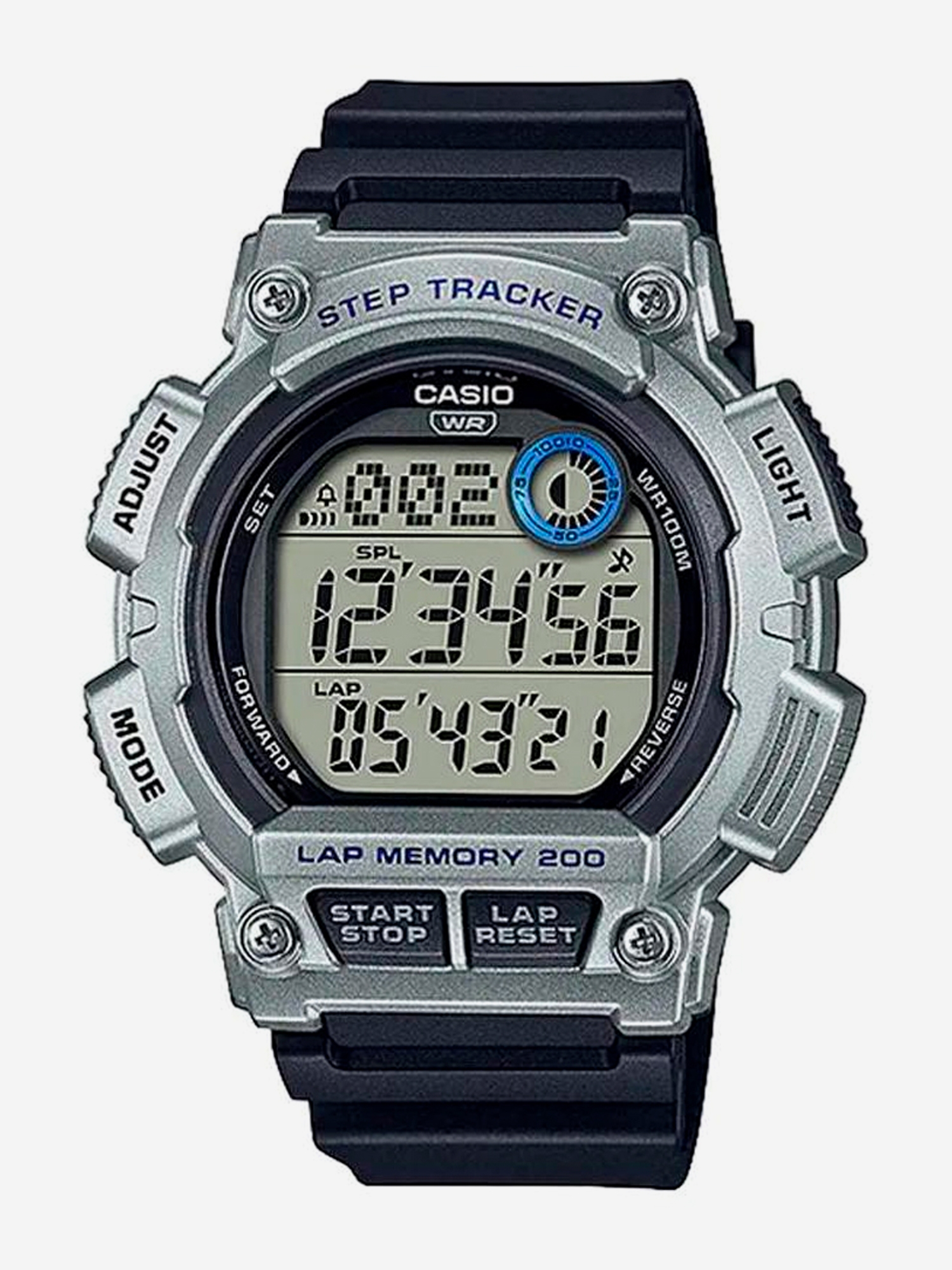 

Наручные часы Casio Collection WS-2100H-1A2, Черный