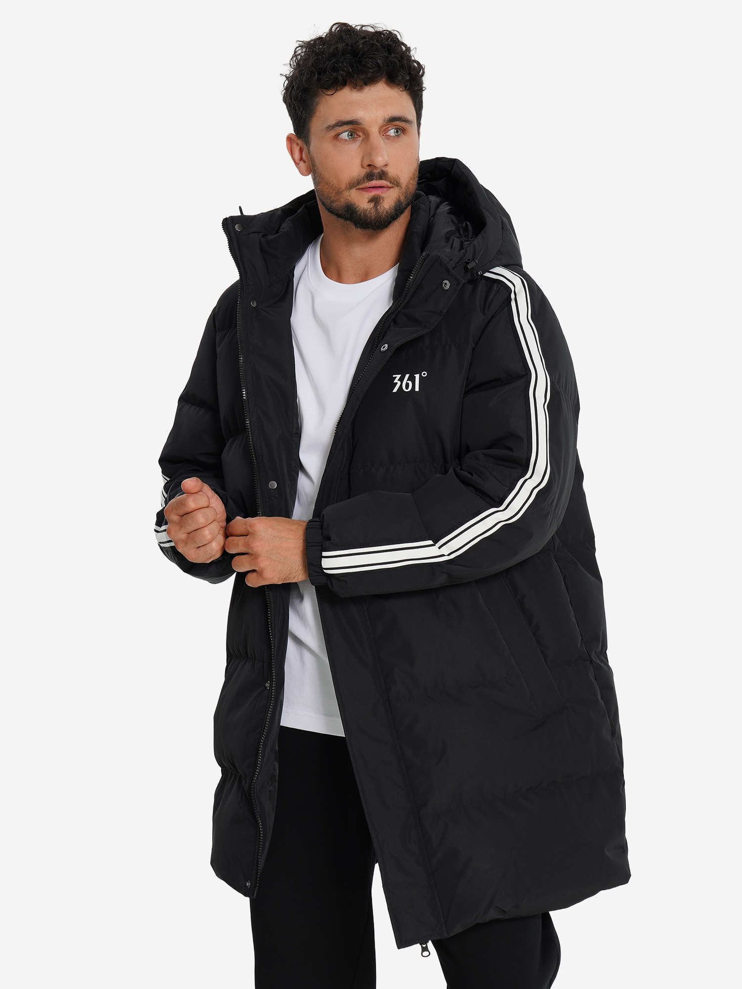 Пуховик мужской 361 Черный 17599₽