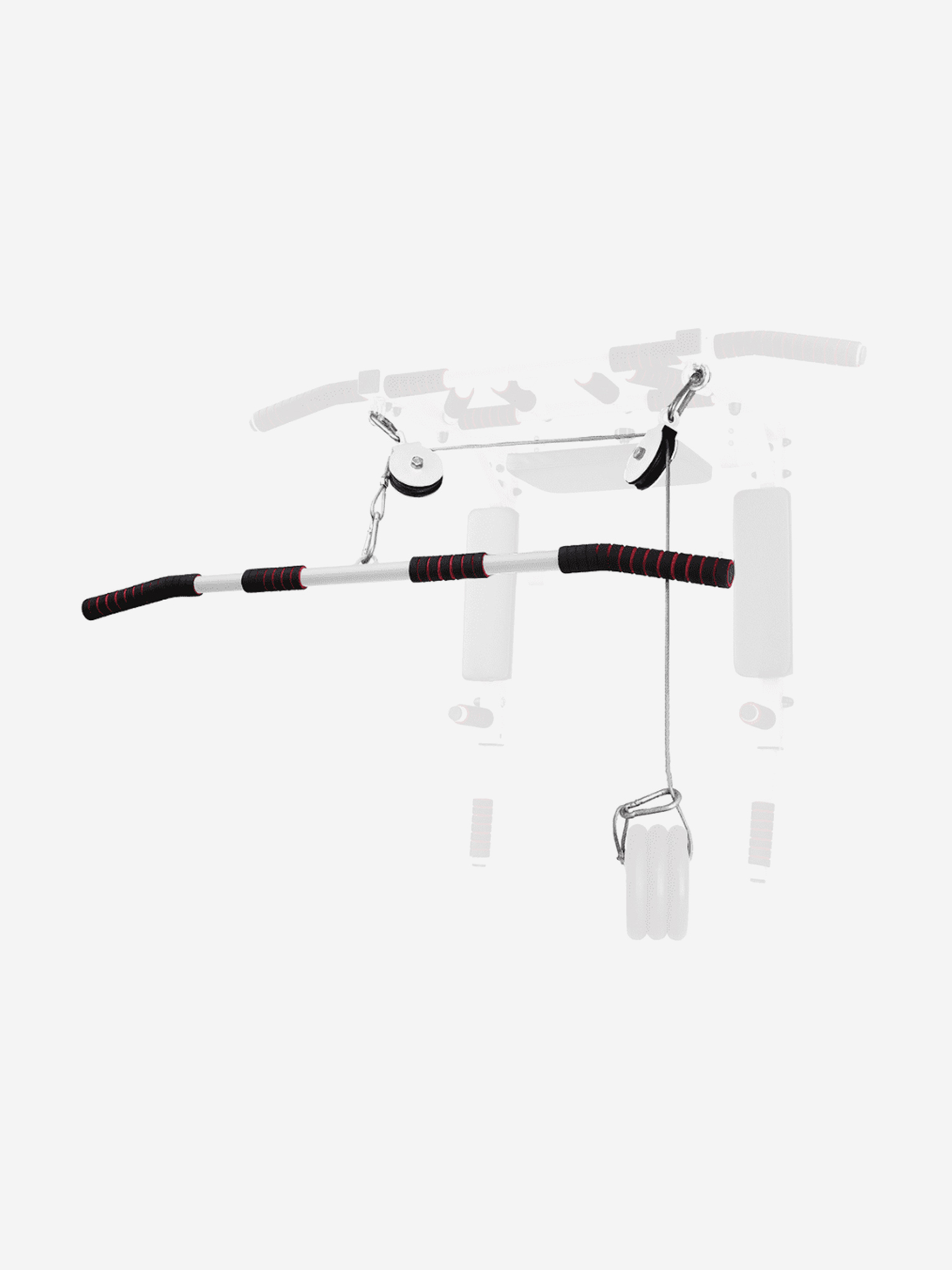 

Блочная система для турника SportLim 3 в 1 Белый, Белый