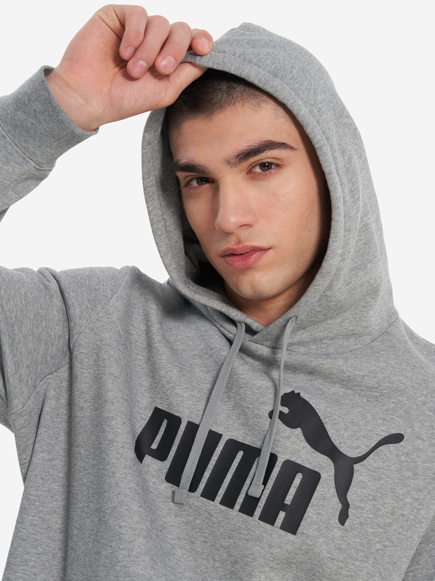 Худи мужское PUMA Ess No. 1 Logo, Серый 5