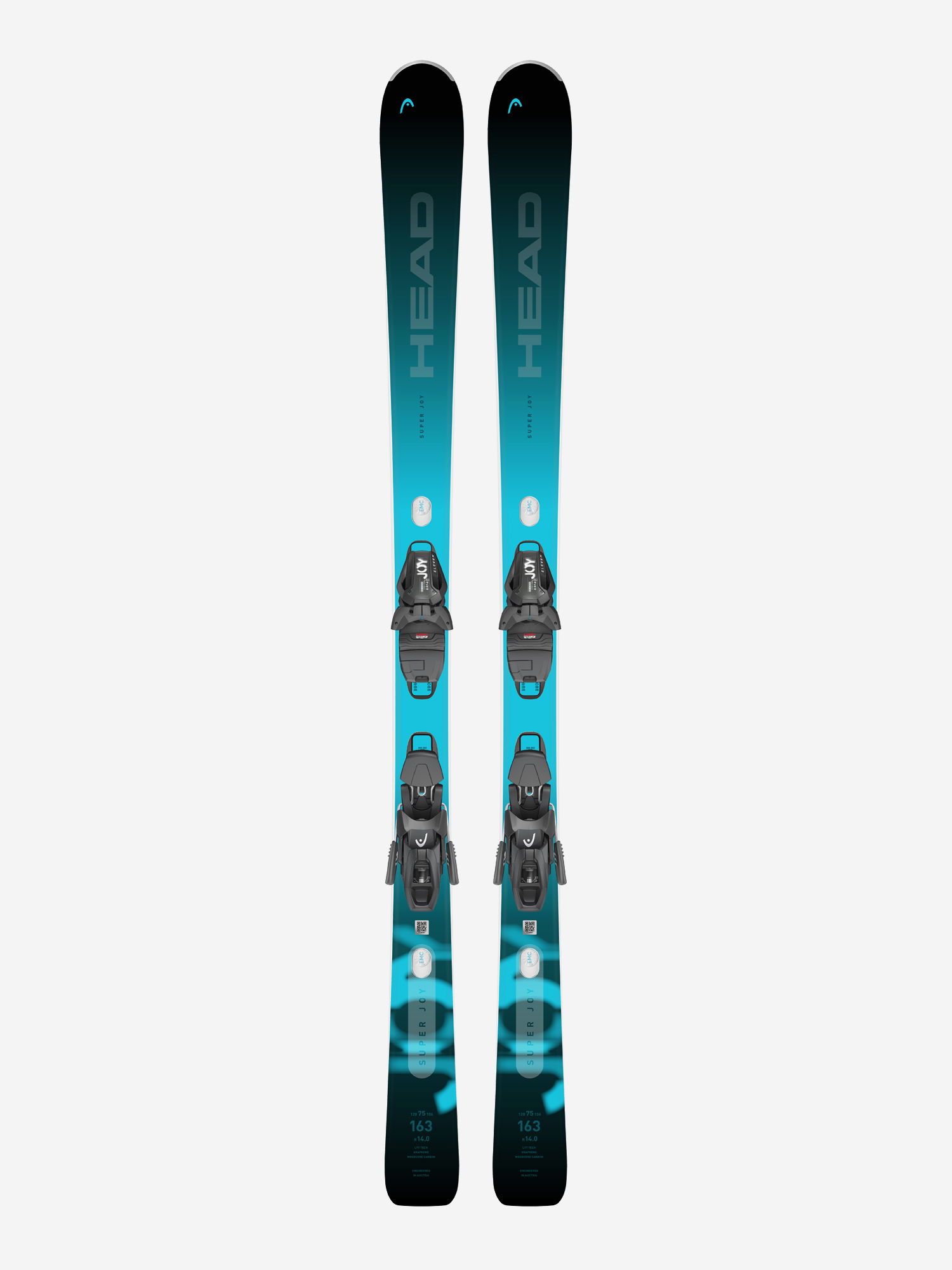 

Горные лыжи женские Head Super Joy + крепления Joy 11 GW SLR 78, Голубой
