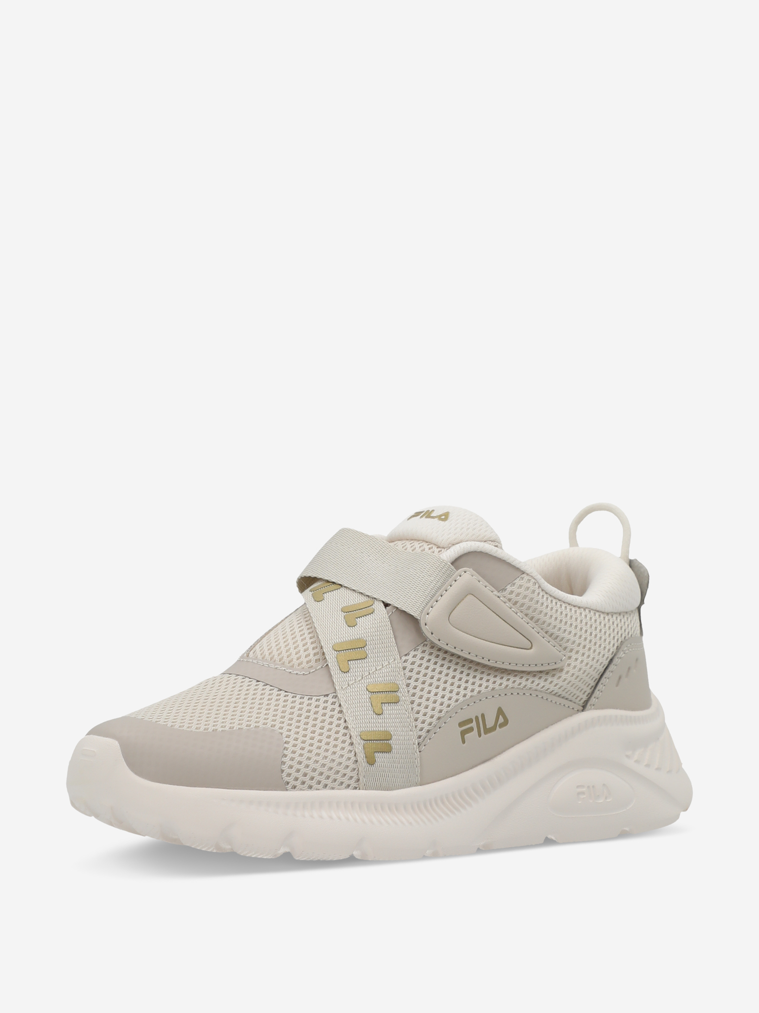 фото Кроссовки для девочек fila sp forti 2.0 g, бежевый