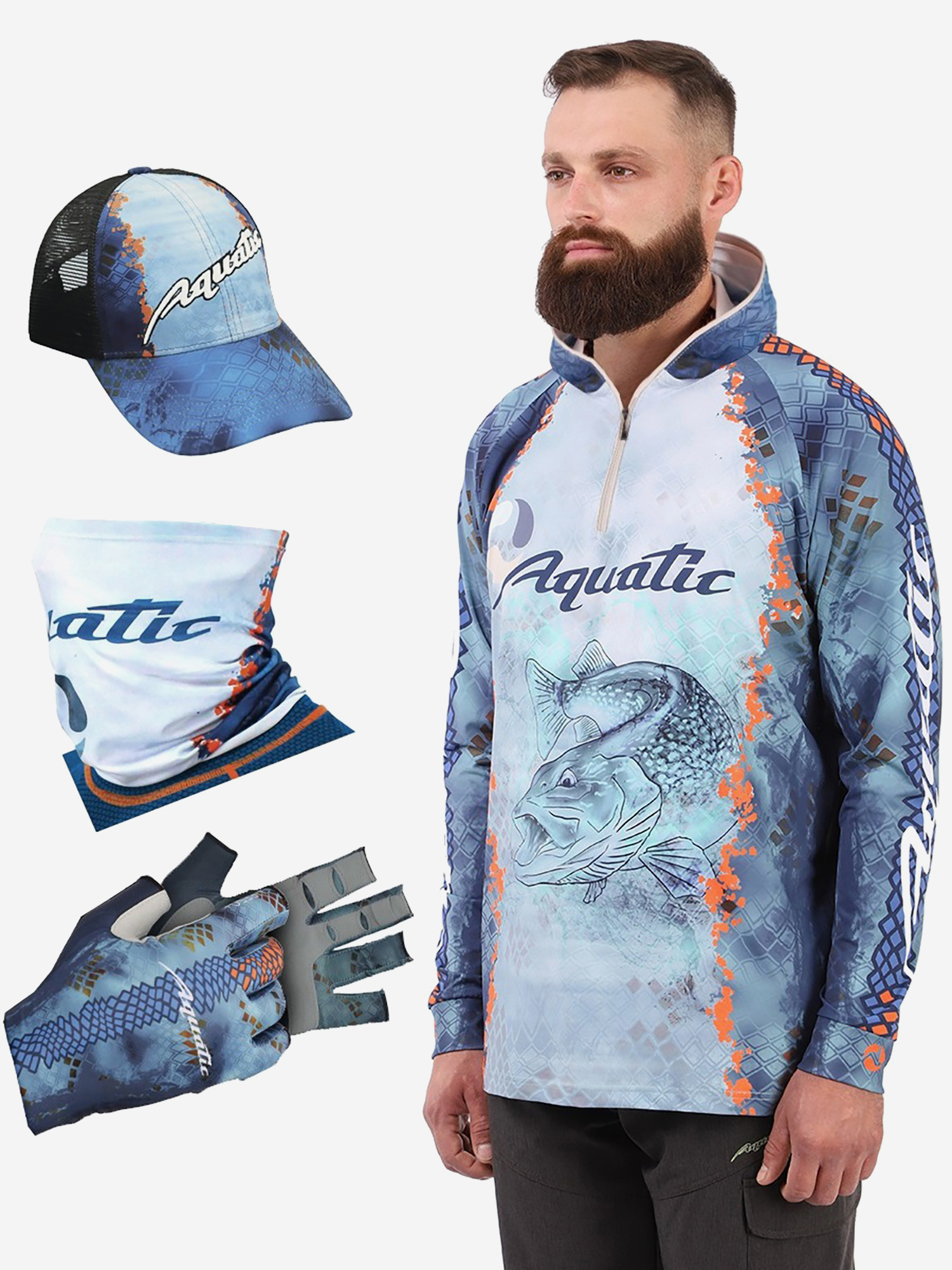 Изображение товара Комплект джерси подарочный для рыбалки Aquatic