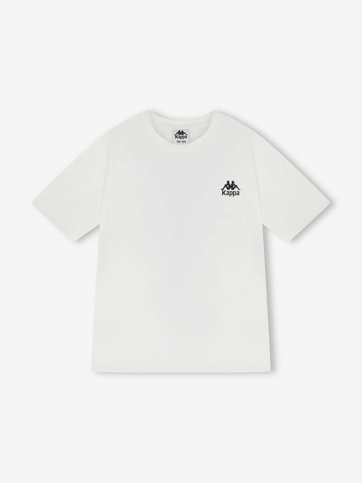 Футболка Kappa оверсайз, белый, арт. 145718KAP-00