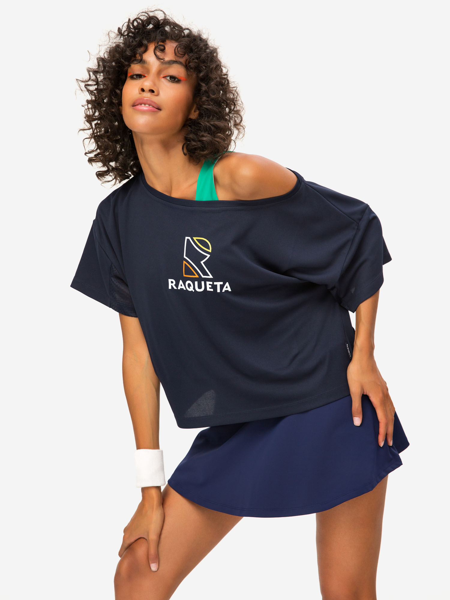 Футболка женская RAQUETASPORT Breath Navy, Синий футболка женская ярко синяя