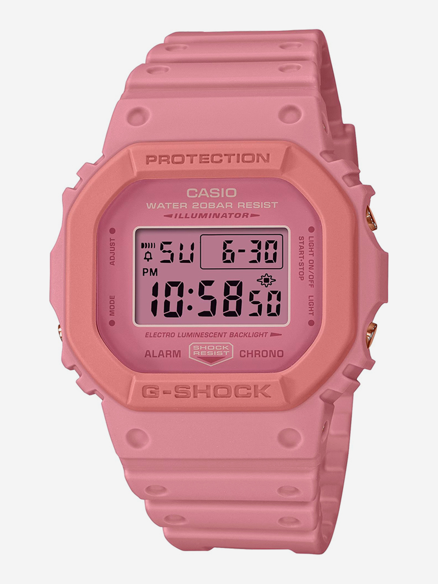 

Спортивные часы CASIO DW-5610SL-4A4, Розовый
