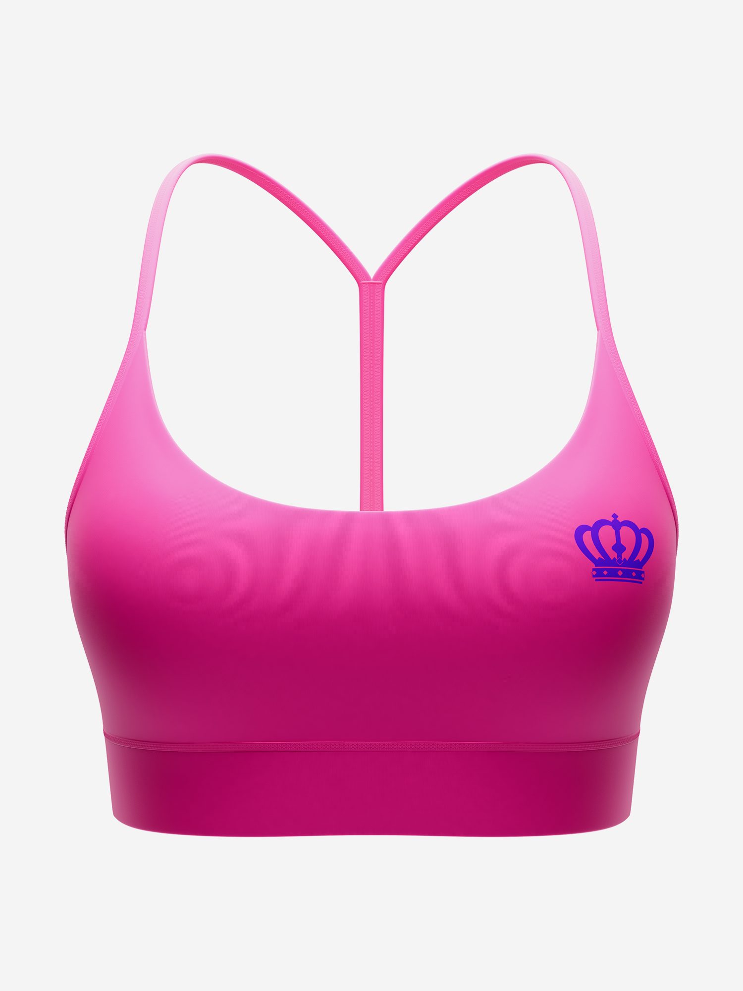Изображение товара Спортивный бра Топ бра SPSM розовый для фитнеса и гимнастики