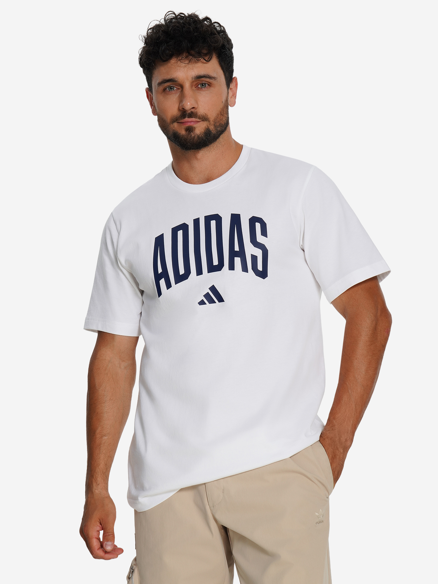 

Футболка мужская adidas Collegiate, Белый