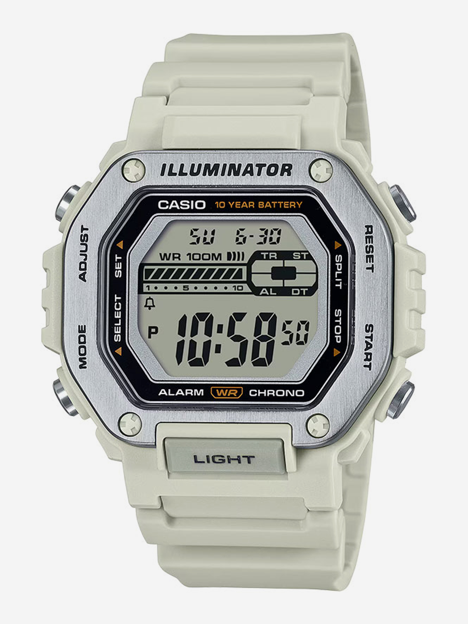 

Наручные часы Casio Collection MWD-110H-8A, Белый