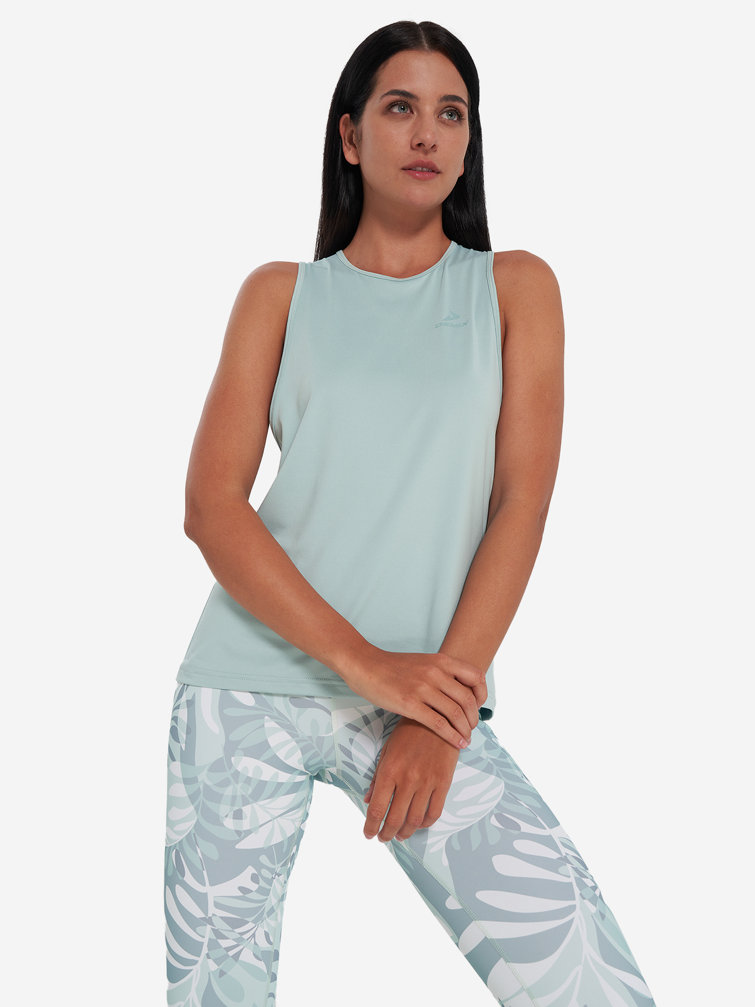 Майка женская Demix, голубой, арт. 32458