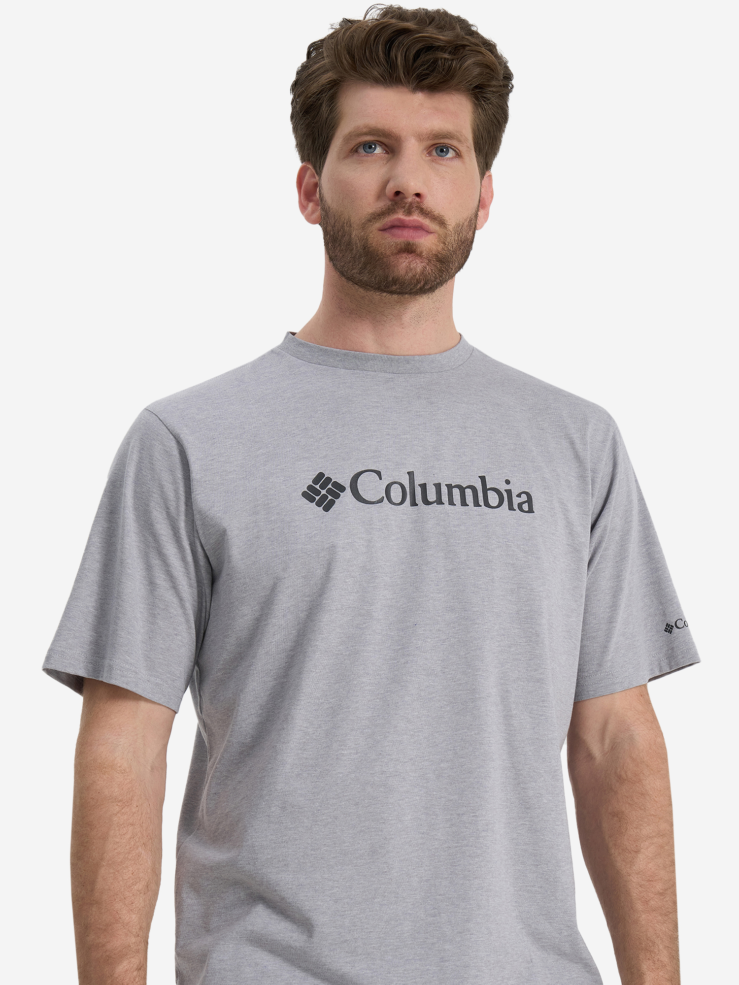 

Футболка мужская Columbia Csc Basic Logo Short Sleeve, Серый