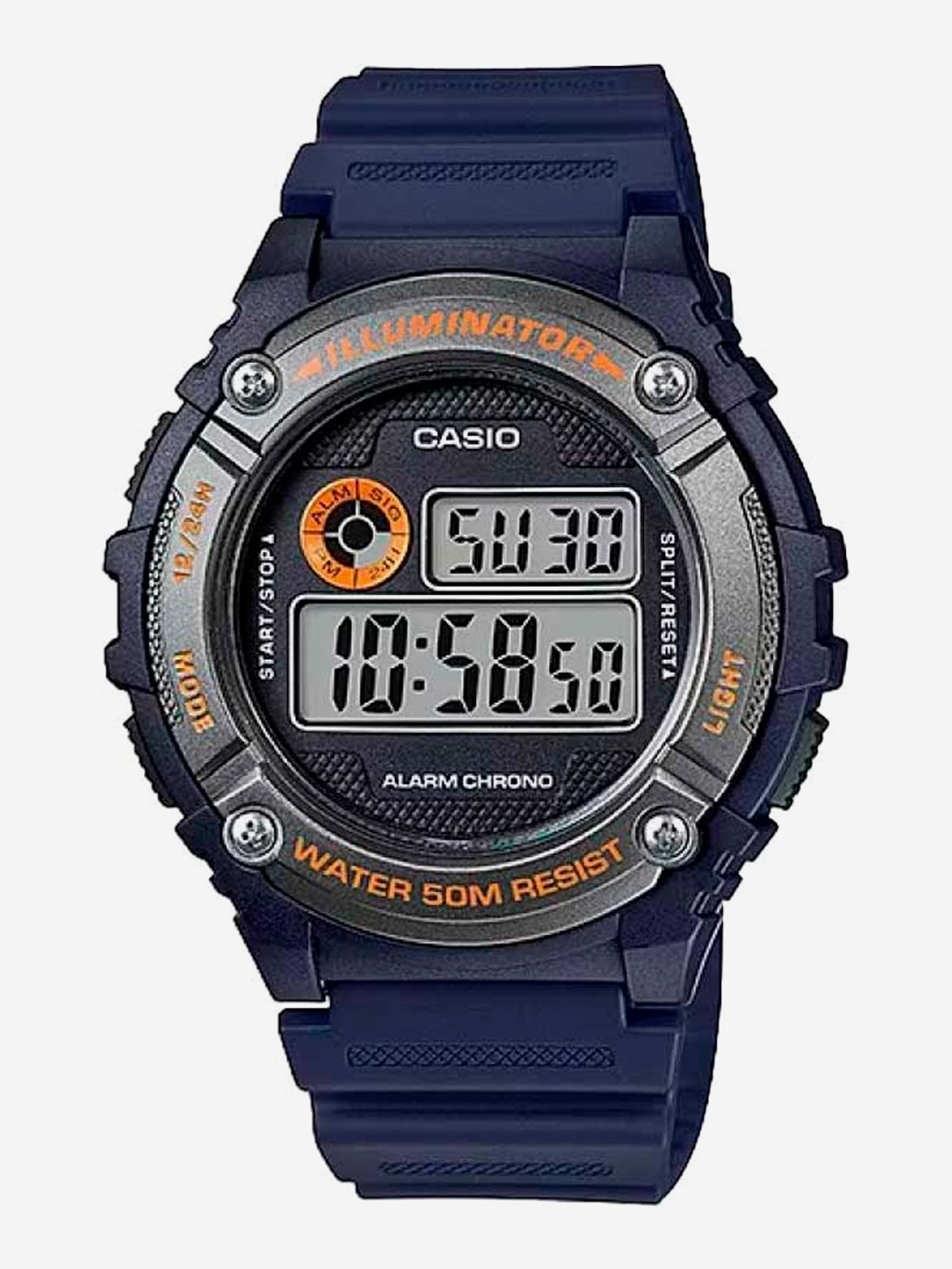 

Наручные часы Casio Sports W-216H-2B, Синий