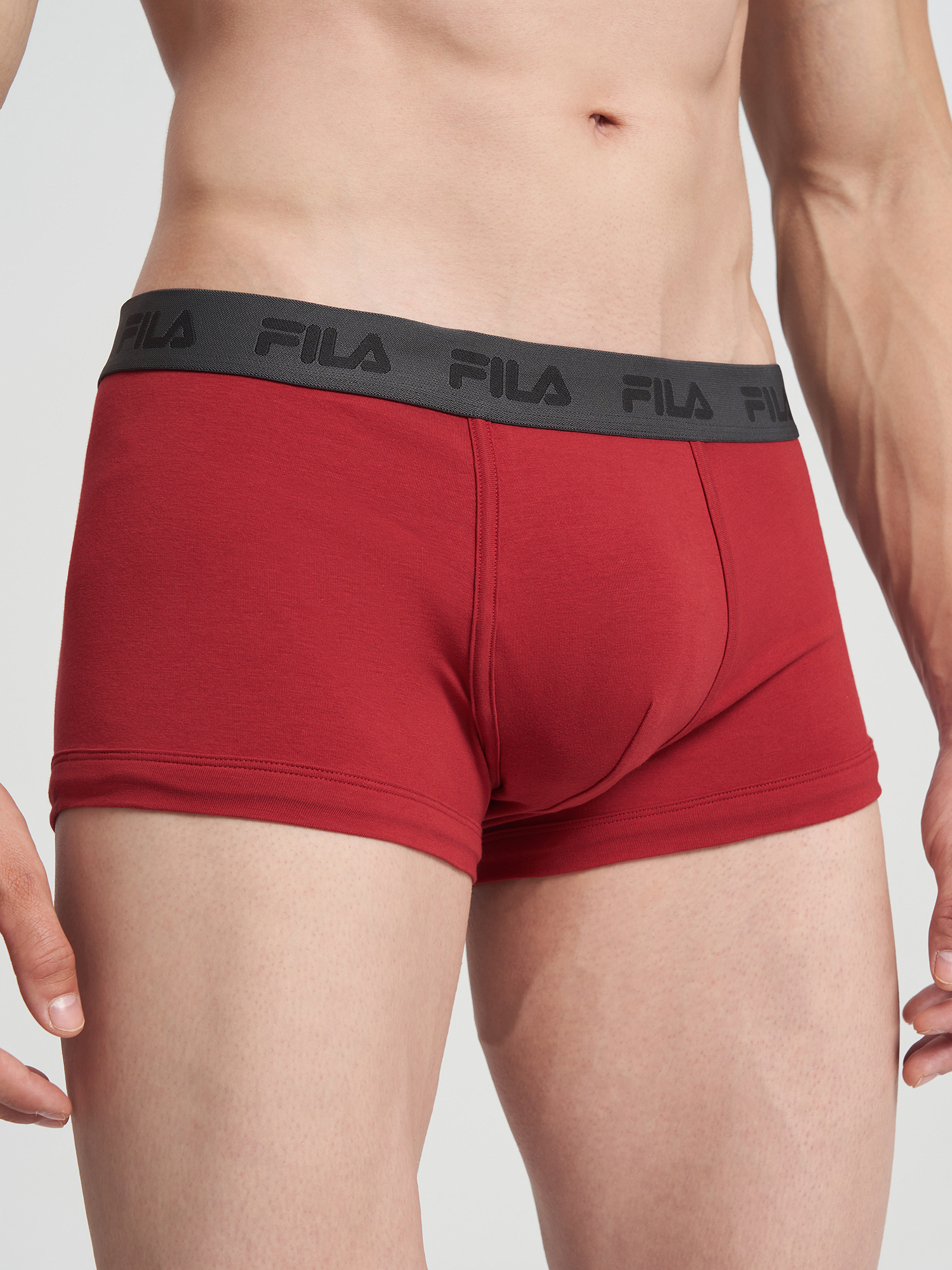 Трусы мужские FILA, 2 штуки, Красный