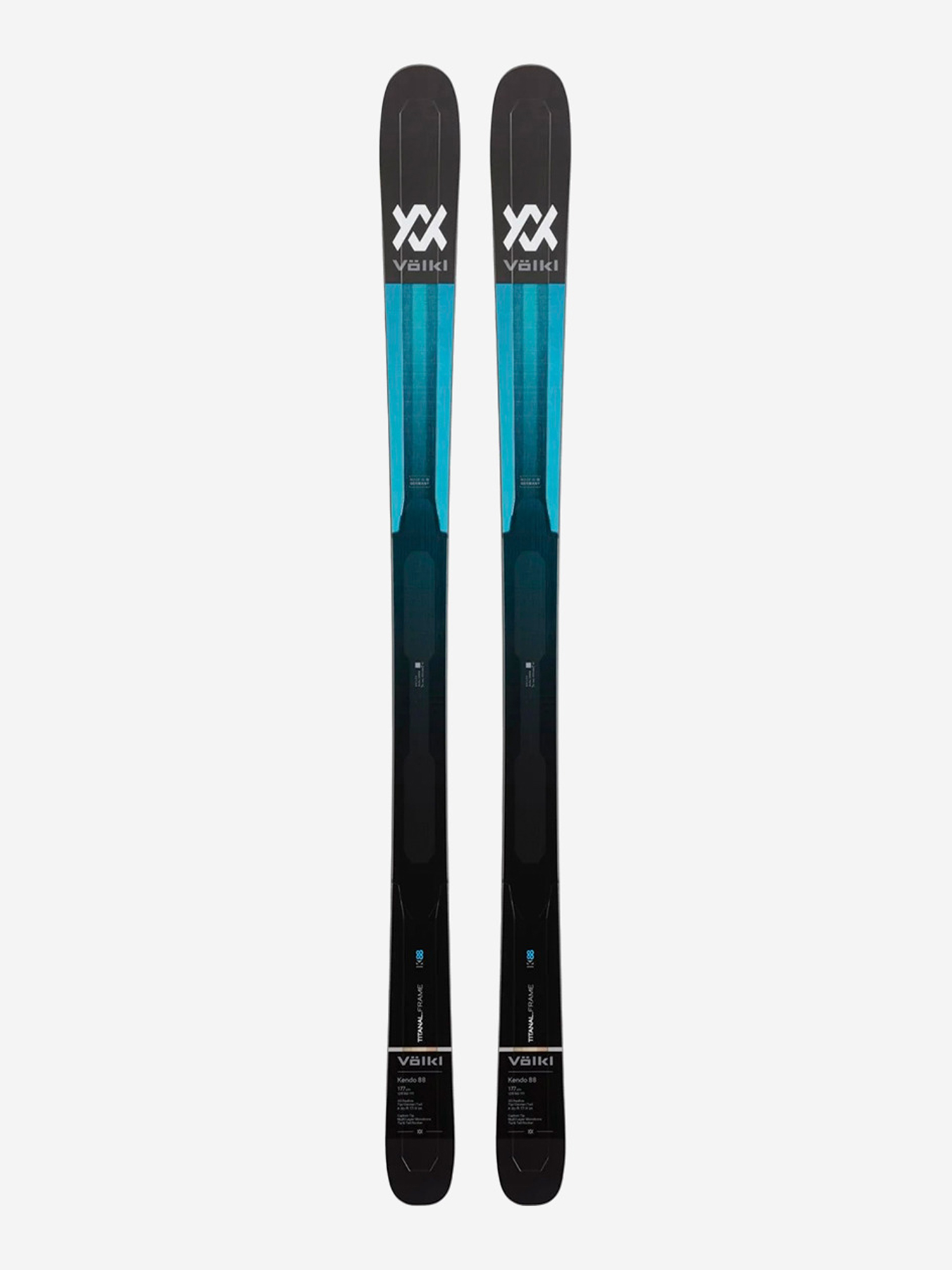 

Горные лыжи Volkl Kendo 88 + Attack 11 AT Demo 20/21, Черный