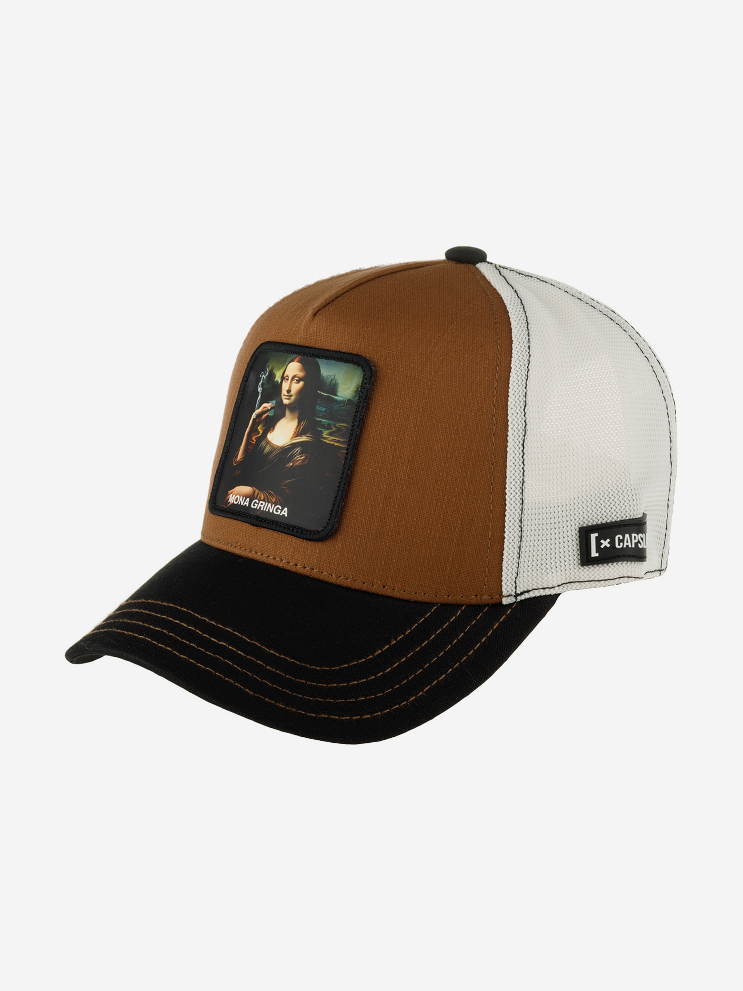 Изображение товара Бейсболка с сеточкой CAPSLAB Premium Mona Gringa Взрослая всесезонная спортивная кепка