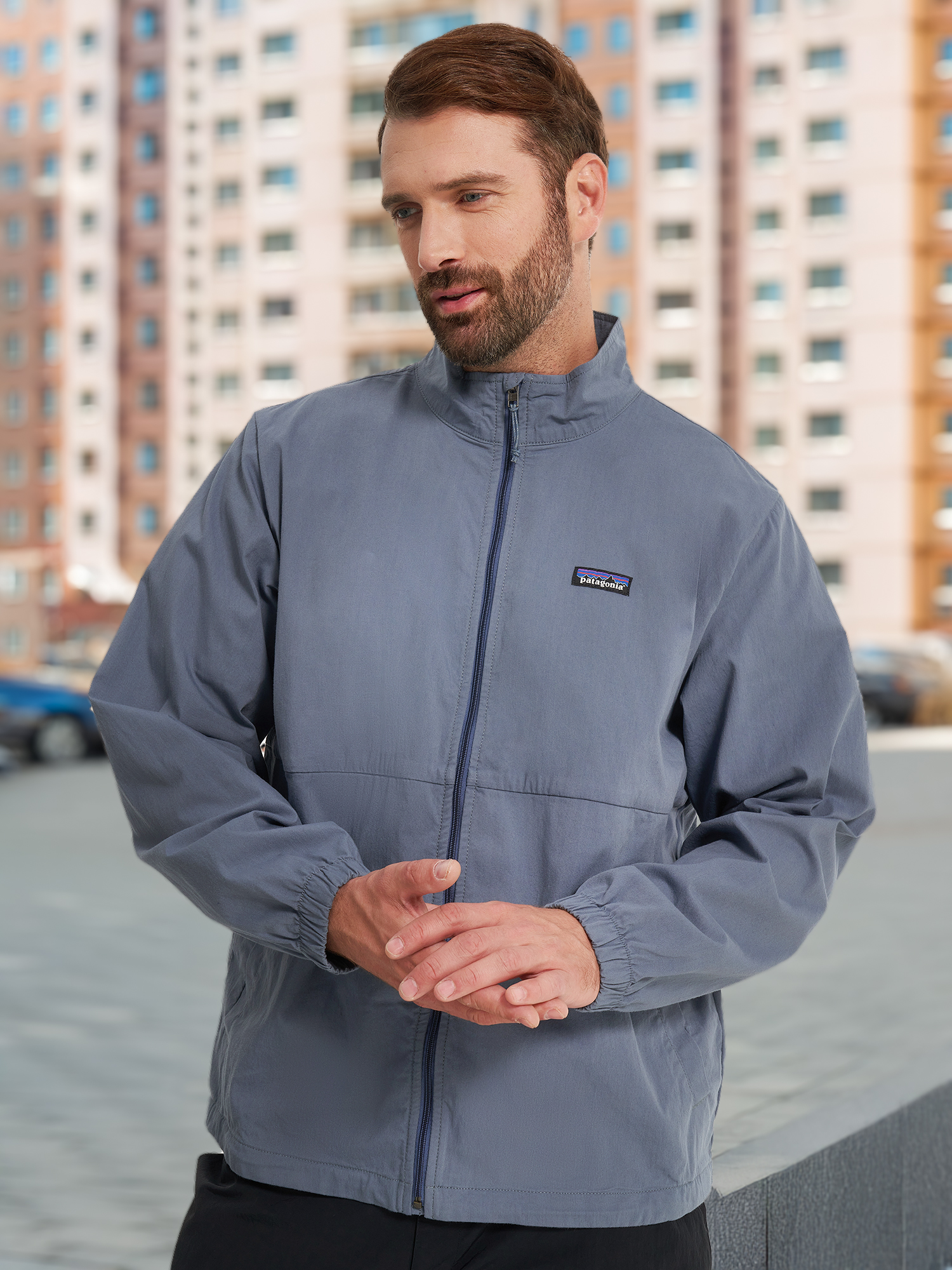 

Легкая куртка мужская Patagonia Nomader, Синий
