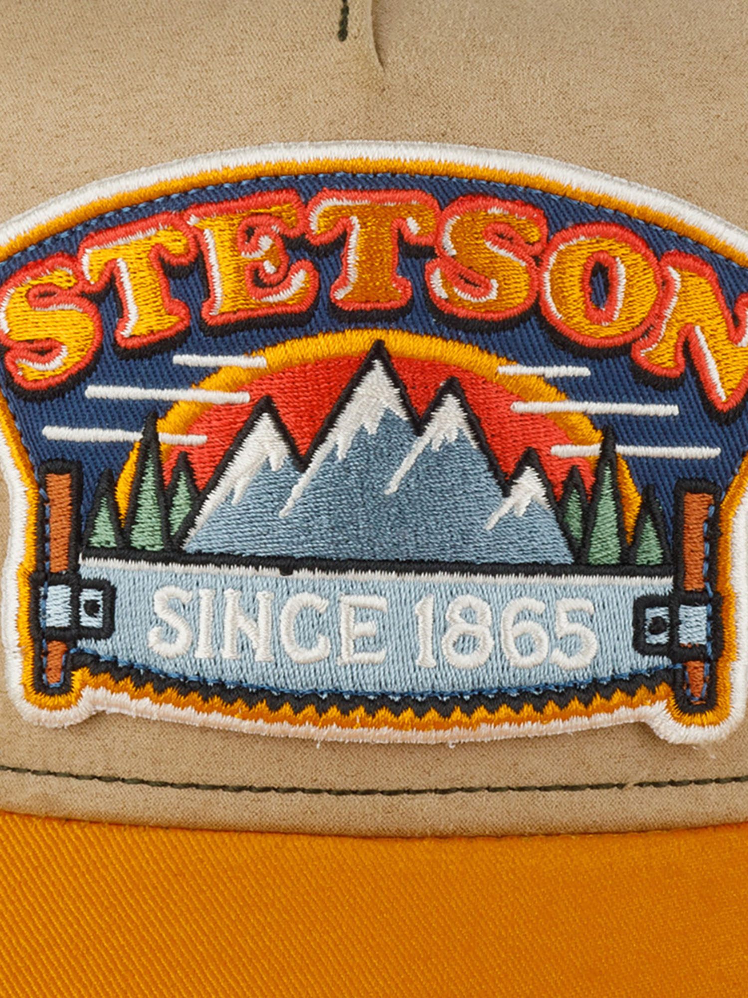 Бейсболка STETSON 7761129 TRUCKER CAP HACKSAW (желтый), Желтый 02-835XDOXS9Z-02, размер Без размера - фото 5