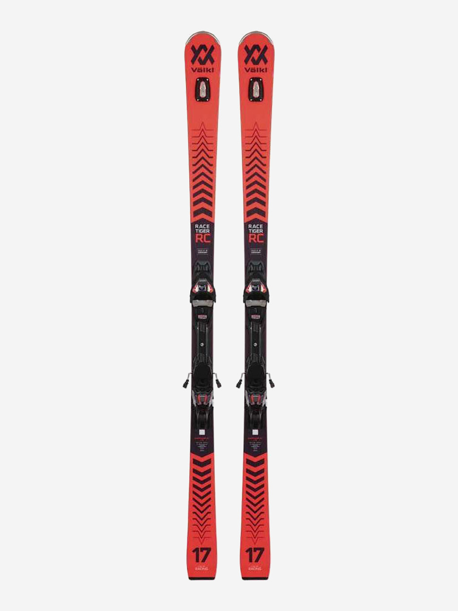 

Горные лыжи с креплениями Volkl Racetiger RC Red + vMotion 12 GW 21/22, Красный