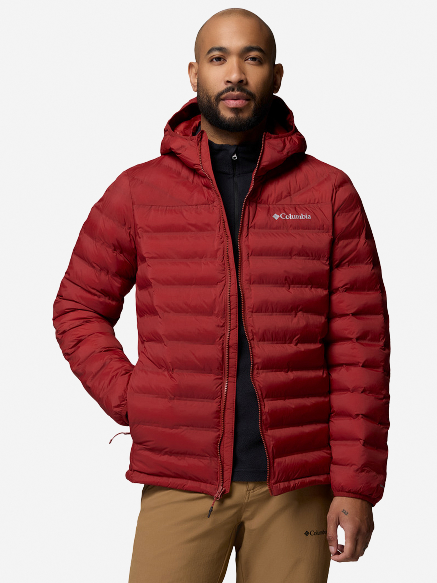 Изображение товара Пуховик мужской Columbia Terwilliger Trail Heat Seal Hdd Jacket, Темно-красный Изображение товара Пуховик мужской Columbia Terwilliger Trail Heat Seal Hdd Jacket, Темно-красный