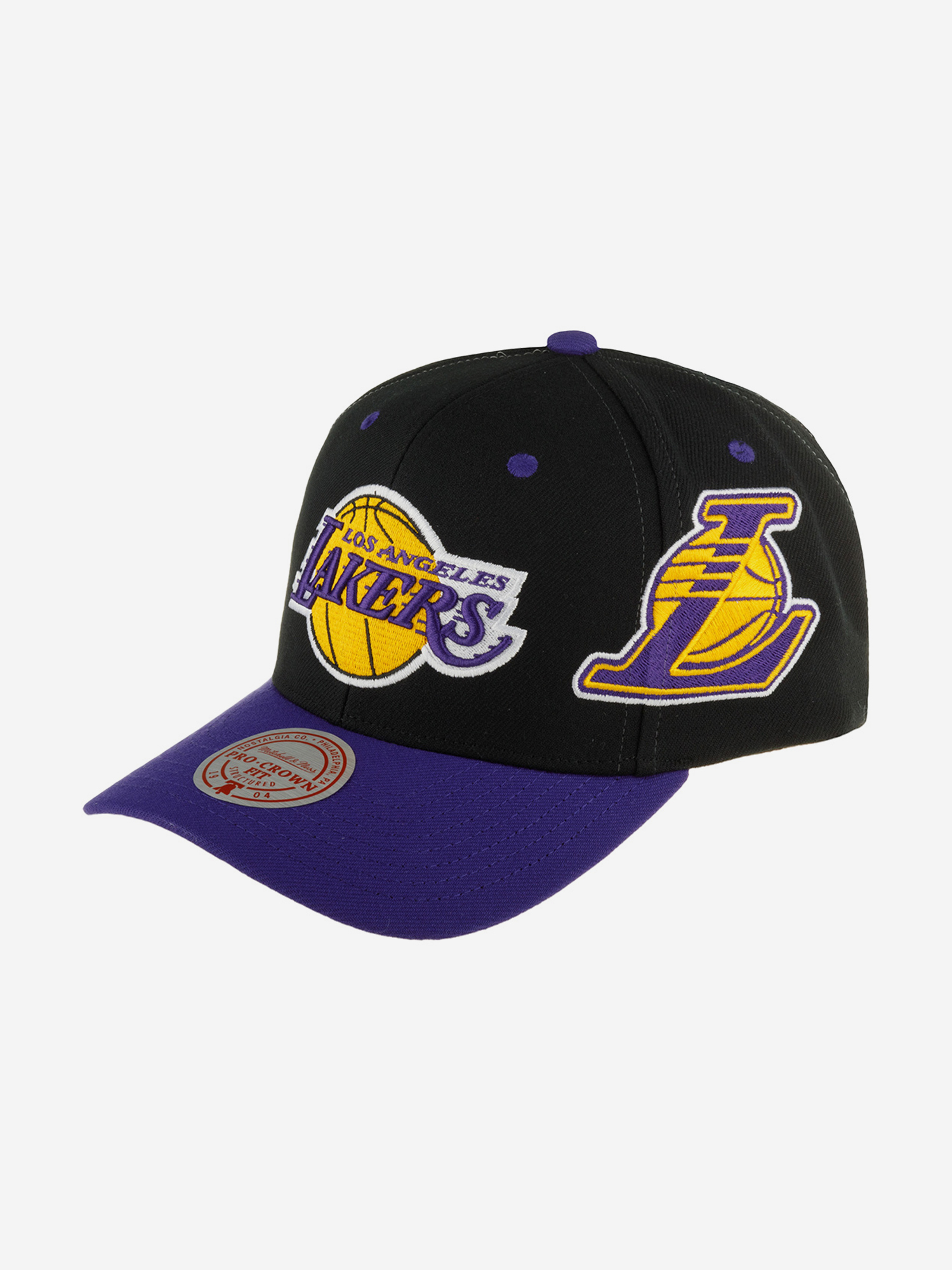 Бейсболка MITCHELL NESS HHSS7310-LALYYPPPBLCK Los Angeles Lakers NBA (черный), Черный 59-248XDOXM4K-93, размер Без размера