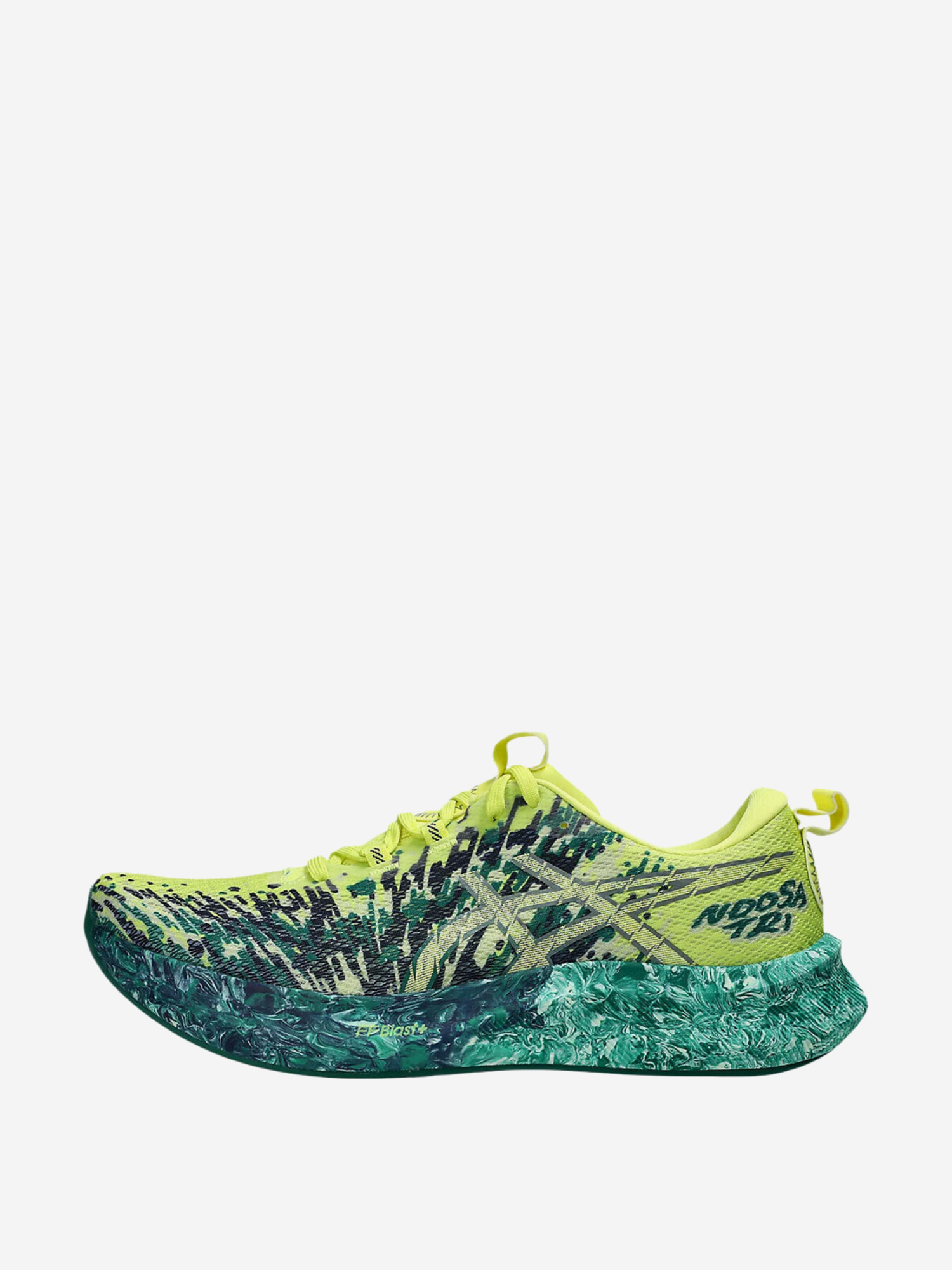 Изображение товара Мужские кроссовки ASICS Noosa Tri 16 зелено-салатовые для бега и спорта