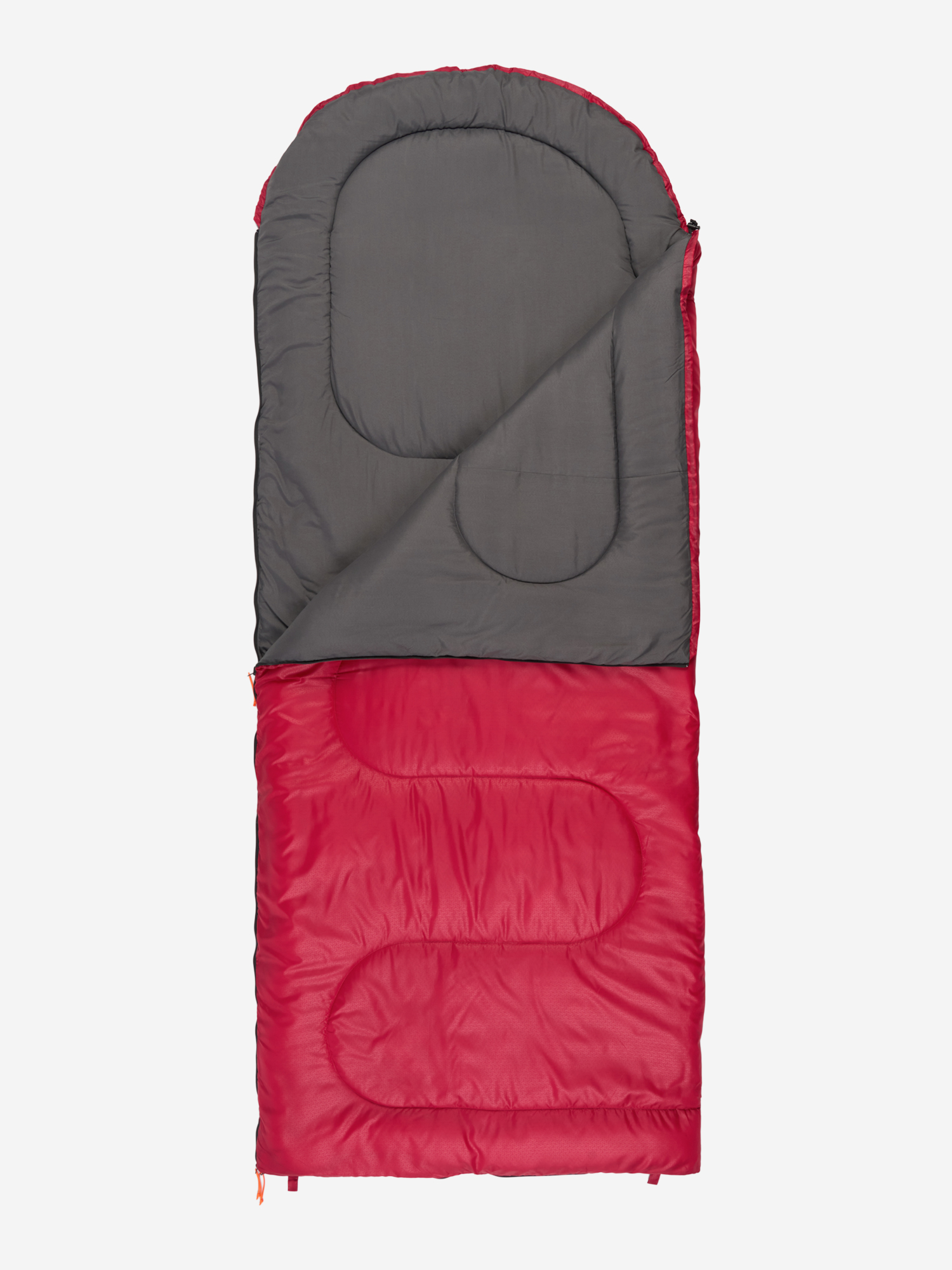 Изображение товара Спальный мешок Outventure Toronto +10 правосторонний, Красный
