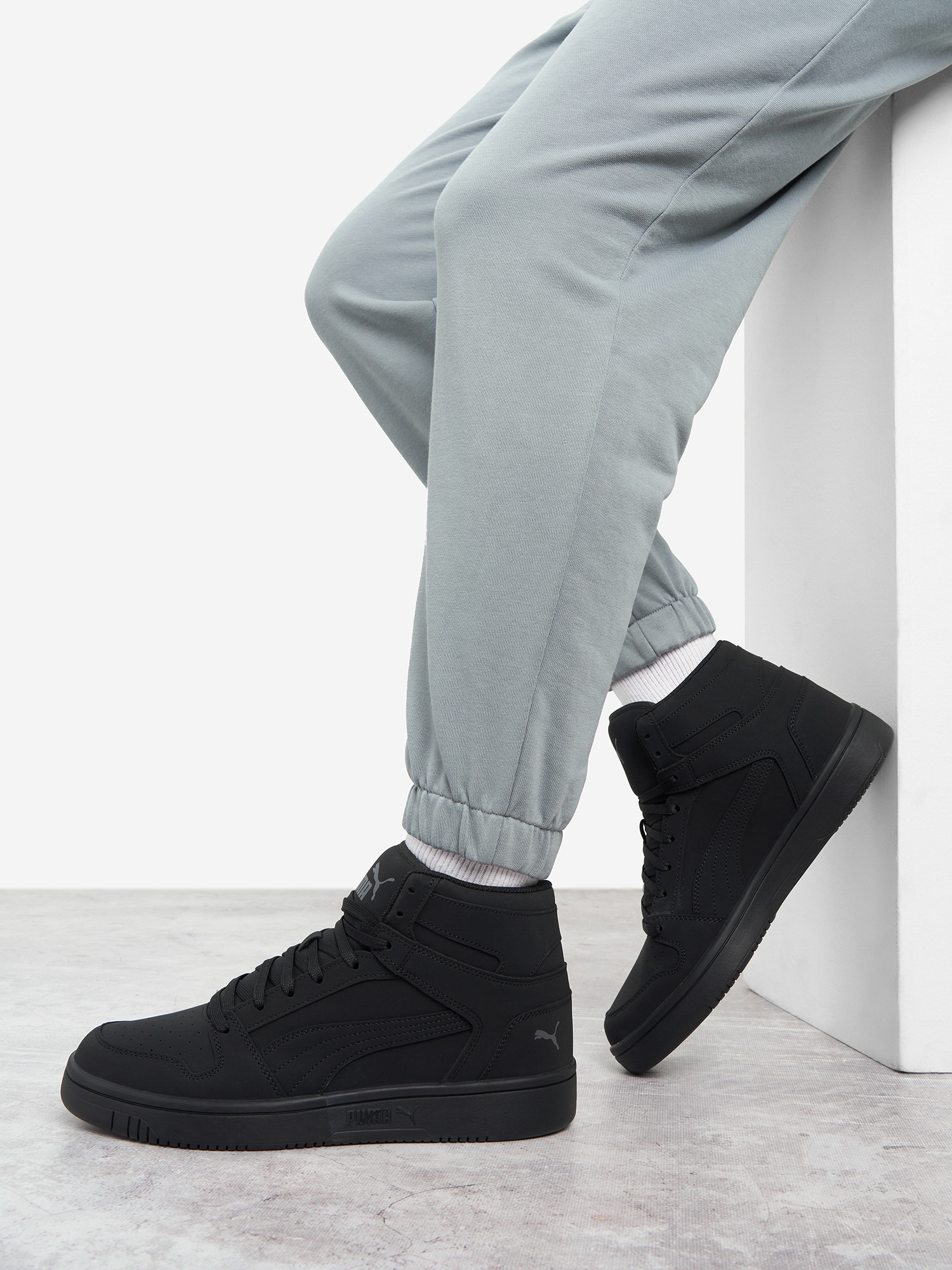 Кеды мужские PUMA Rebound, черный, арт. 27915