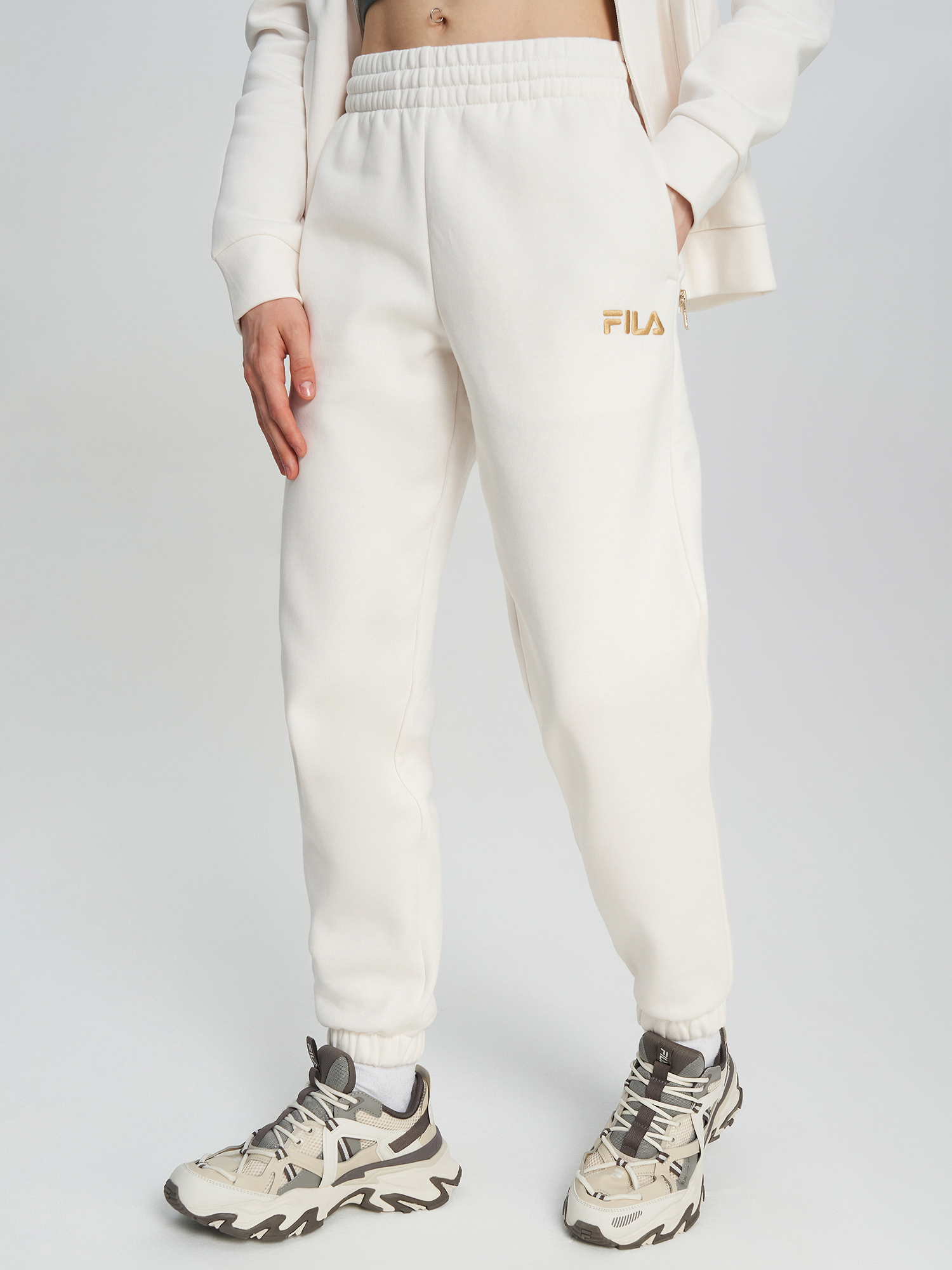 Брюки женские FILA, Бежевый