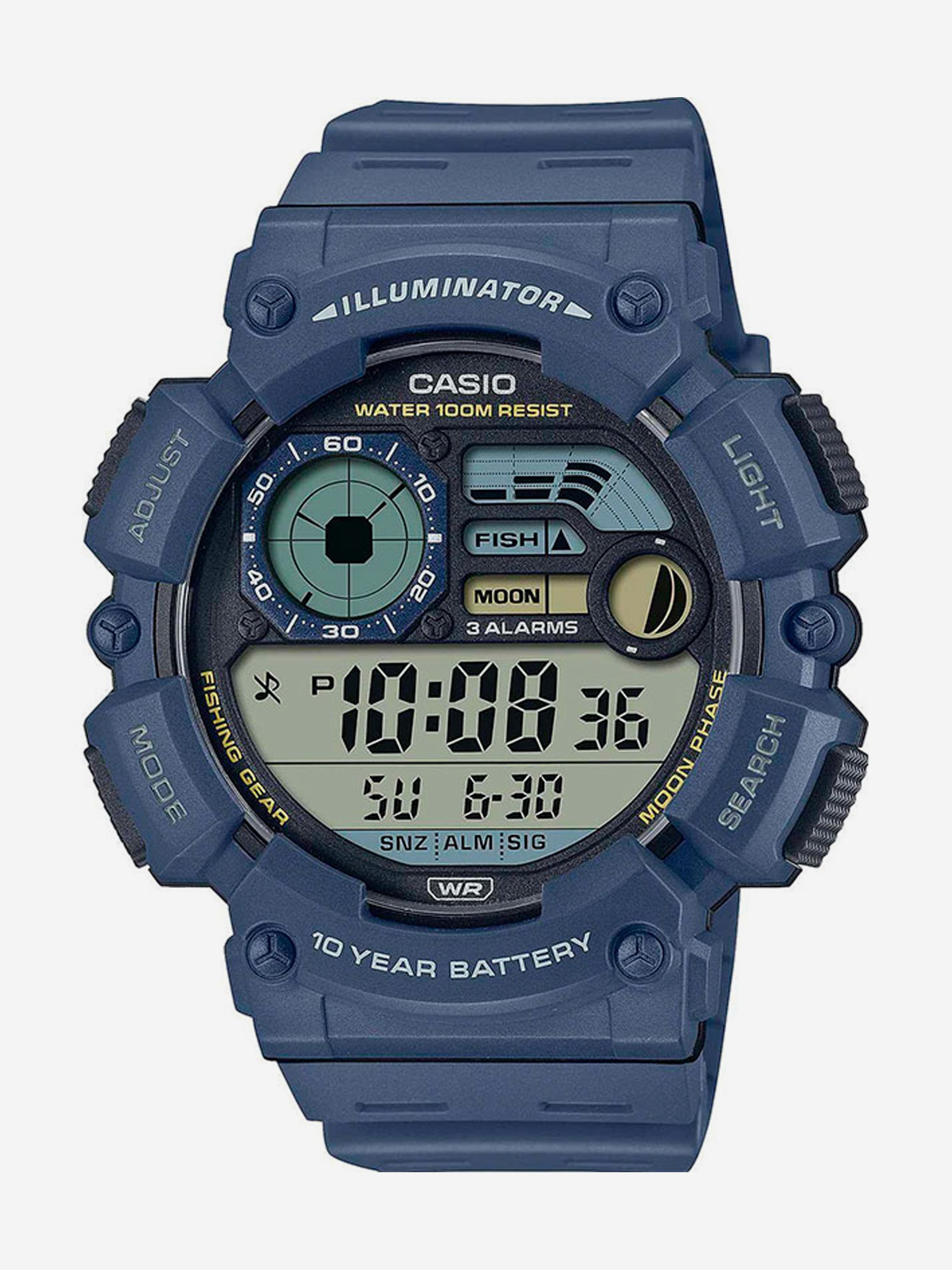 

Наручные часы Casio WS-1500H-2A, Синий