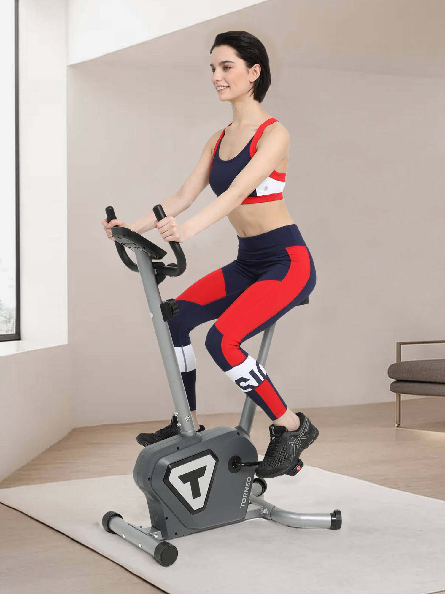

Велотренажер магнитный Torneo Nova B-235, Серый