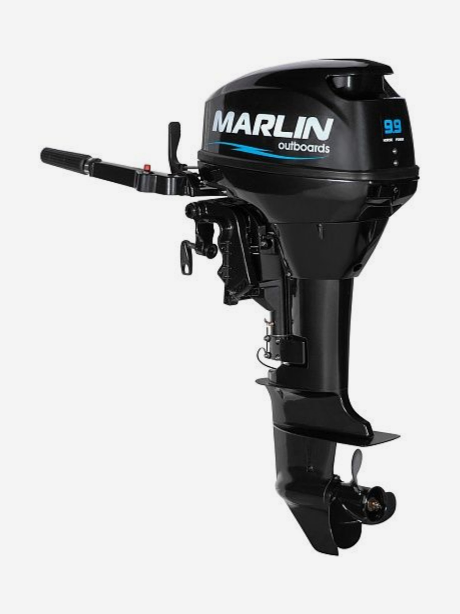 

Двухтактный подвесной лодочный мотор MARLIN MP 9.9 AMHS (15 л.с.), Черный