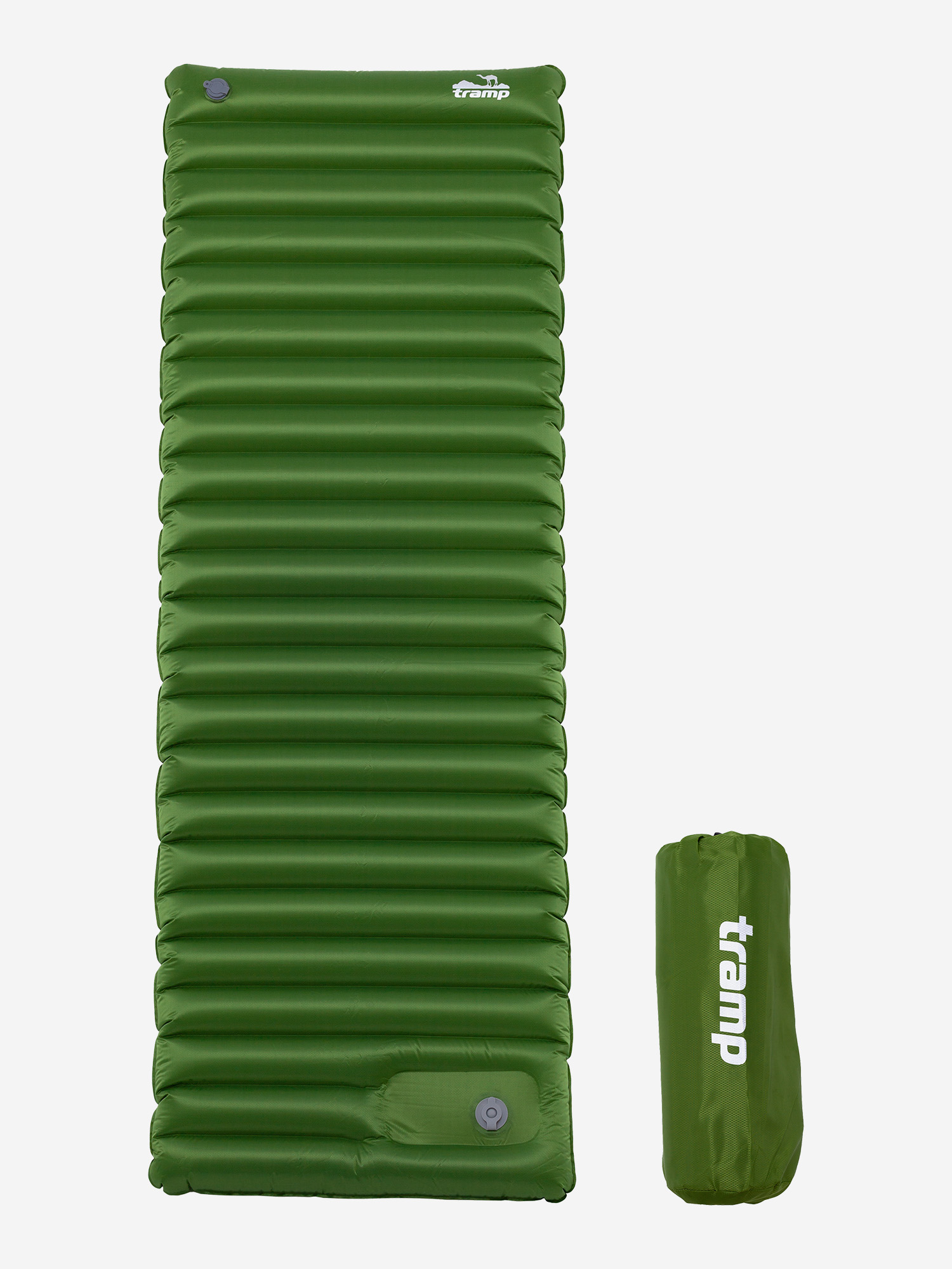 Ковер надувной Tramp Air Lite, Зеленый joyarty чехол на табурет круглый на резинке с рисунком очный ковер 33 см