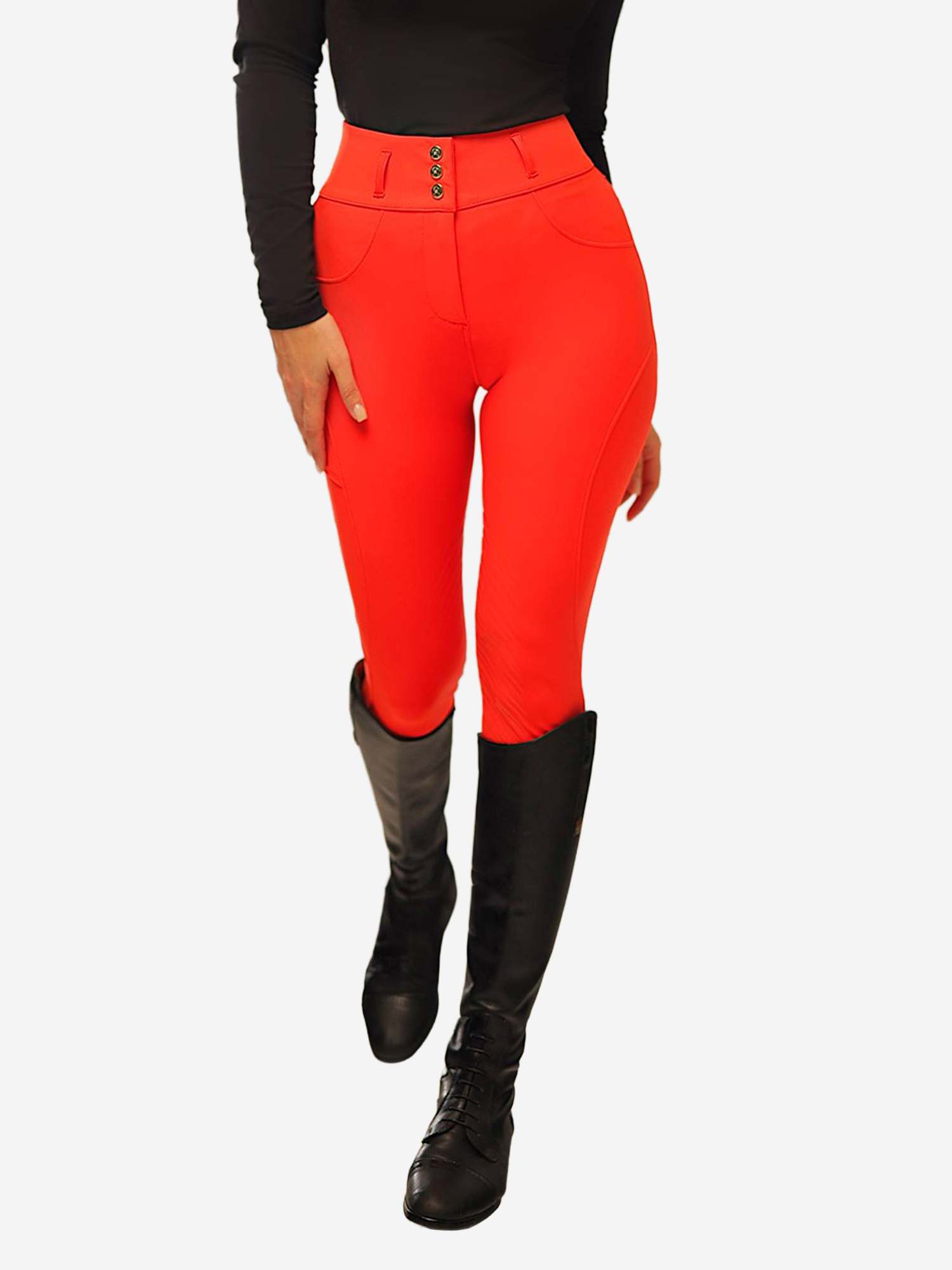 Изображение товара Бриджи для верховой езды SHEIKH HORSE BRAND коллекция ГЭЛАКСИ, Красный