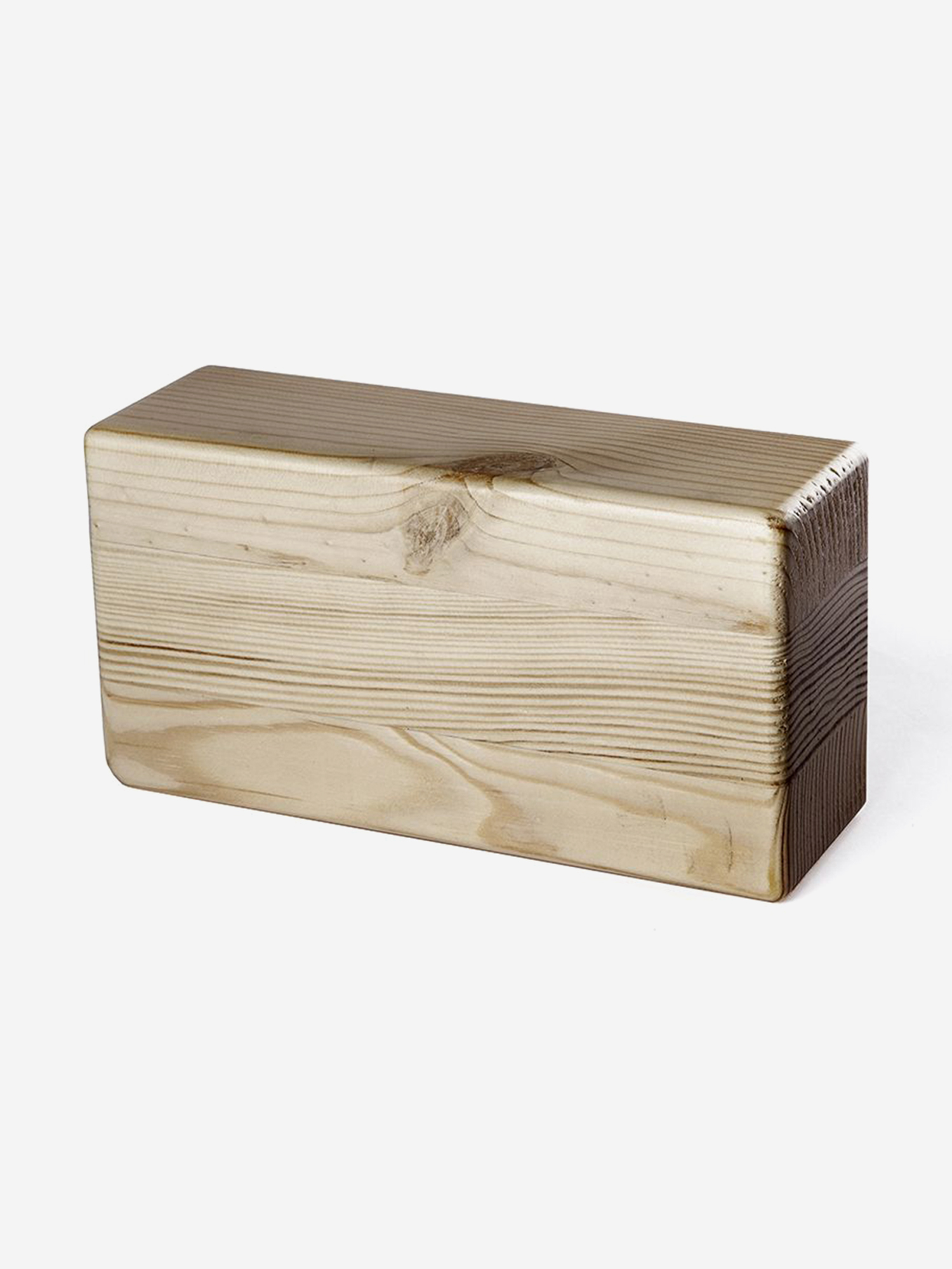 Изображение товара Кирпич для йоги RamaYoga премиум лакированный 1 бежевый