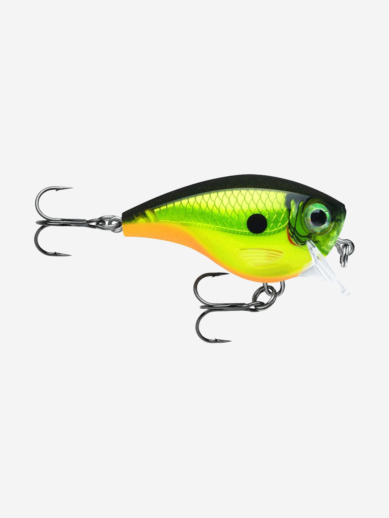 

Воблер для рыбалки RAPALA BX Brat 06, 5см, 11г, цвет HOB, плавающий, Зеленый