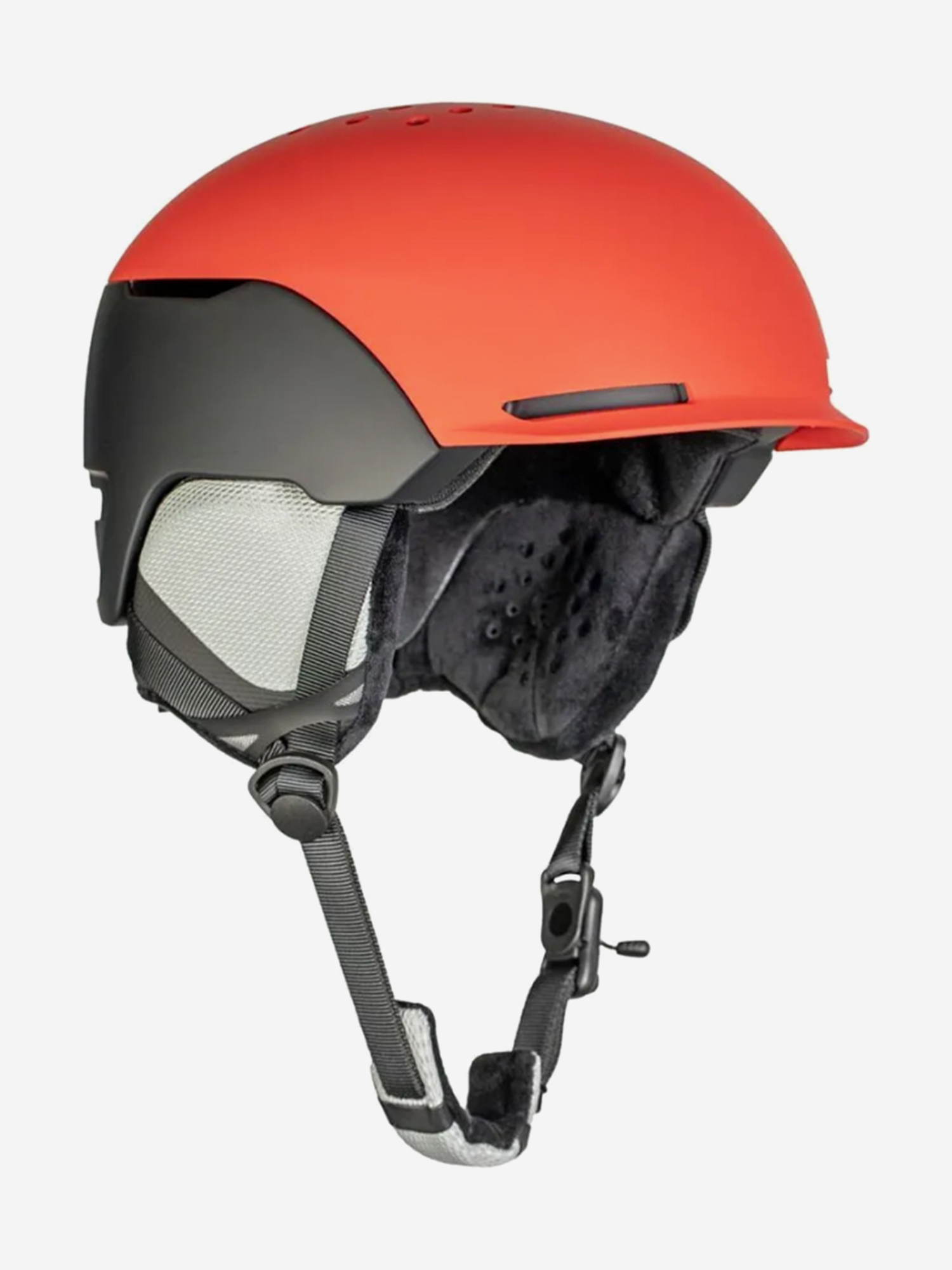 Изображение товара Шлем зимний White Owl Guardian, красный с черным S/M (51-55 см)