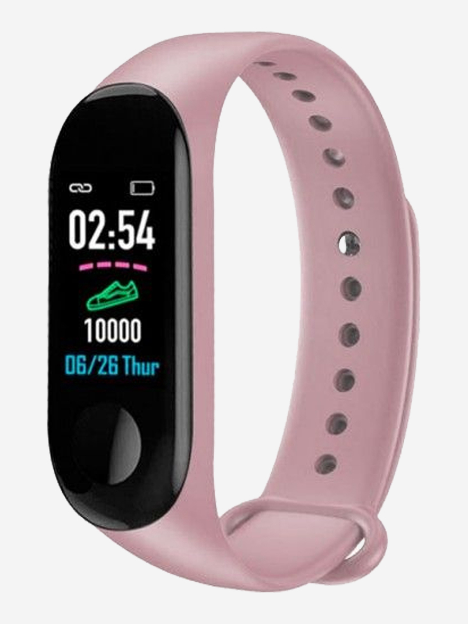 Фитнес-браслеты  Спортмастер Смарт-часы BandRate Smart BRSM333PLBP с ЧСС, мониторингом сна, шагомером, Синий