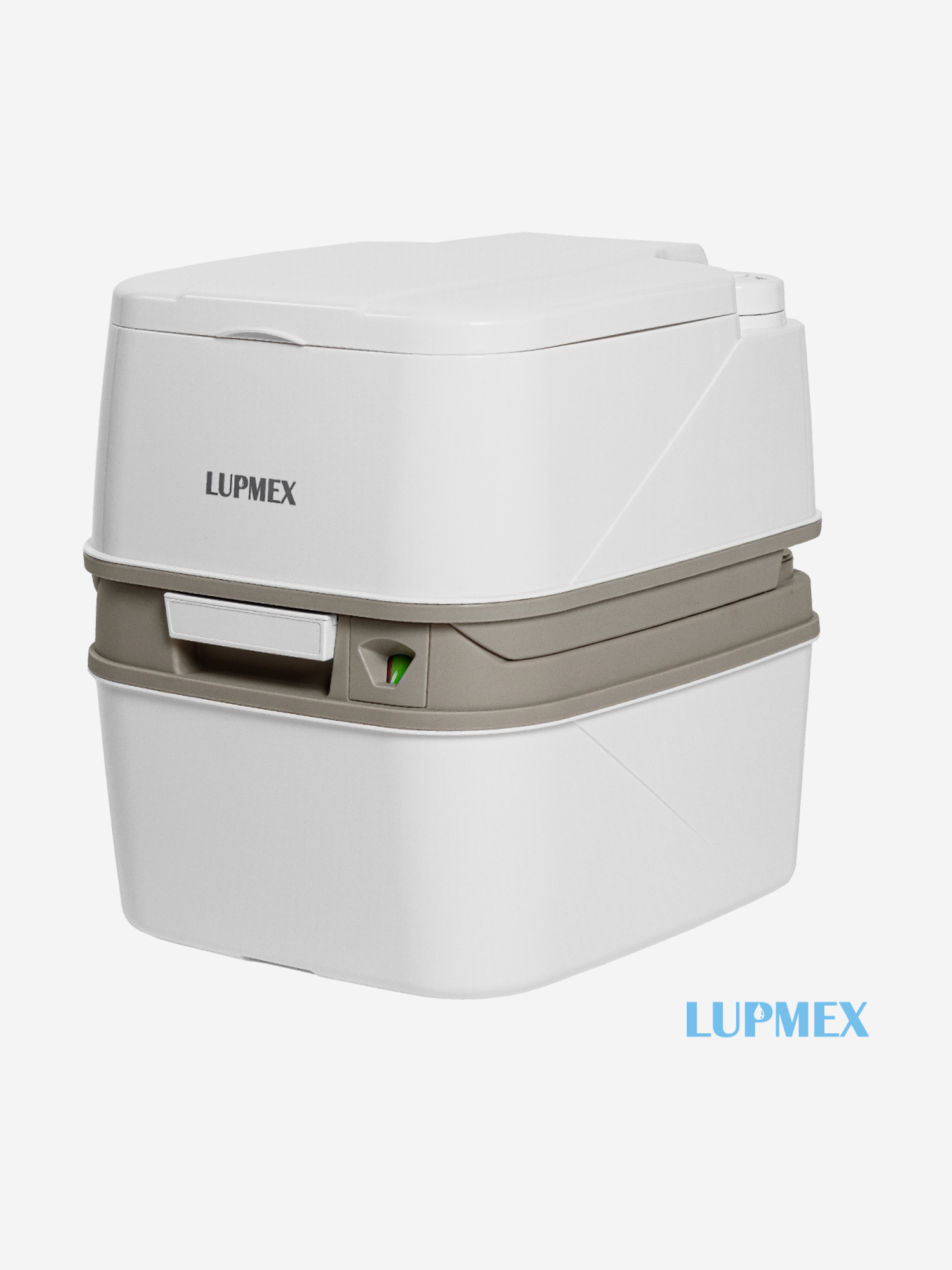 

Биотуалет Lupmex 79122P 18л с индикатором с пробниками гранул, Белый