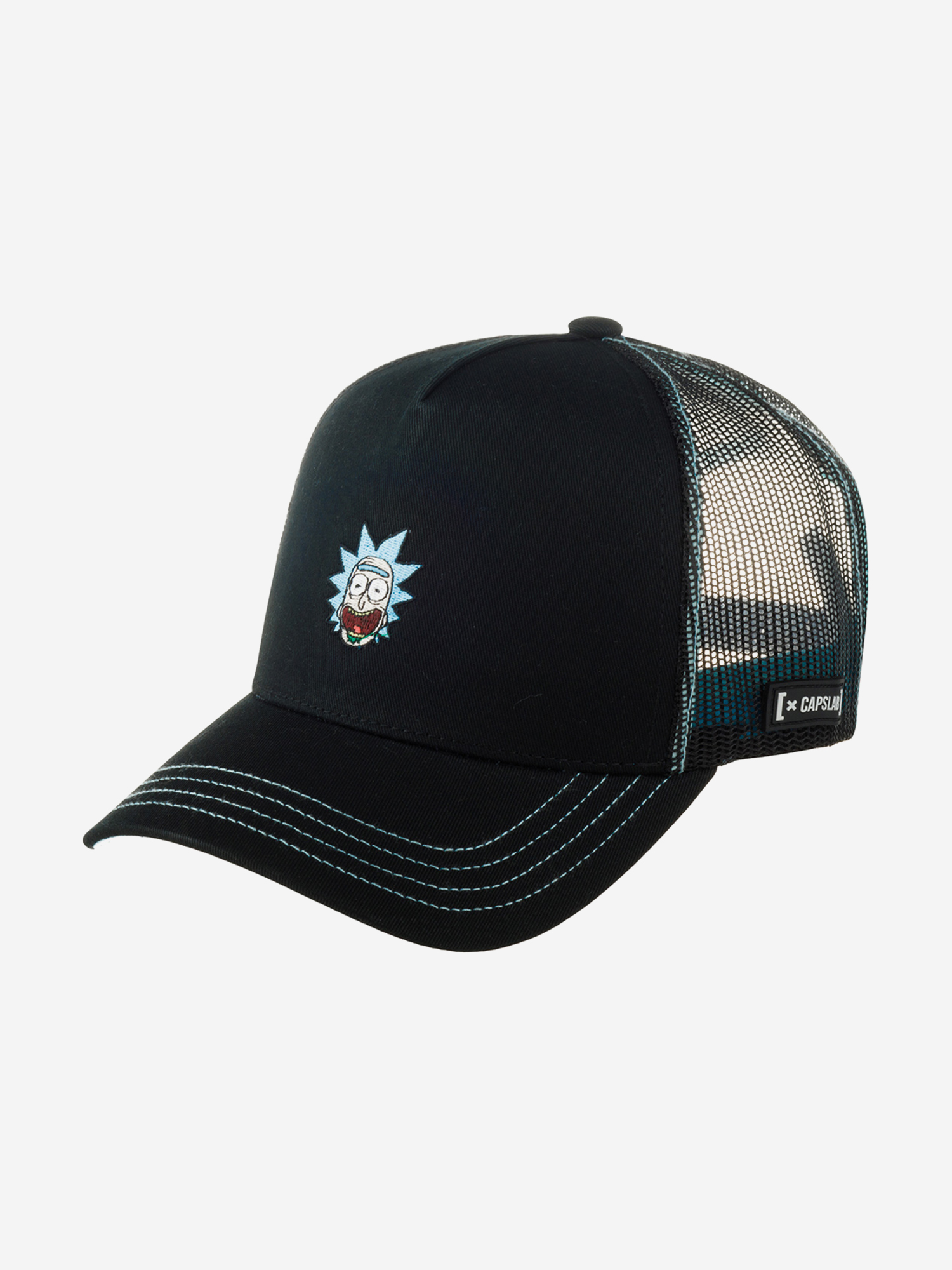 Изображение товара Бейсболка с сеточкой CAPSLAB Rick and Morty унисекс всесезонный стильный аксессуар
