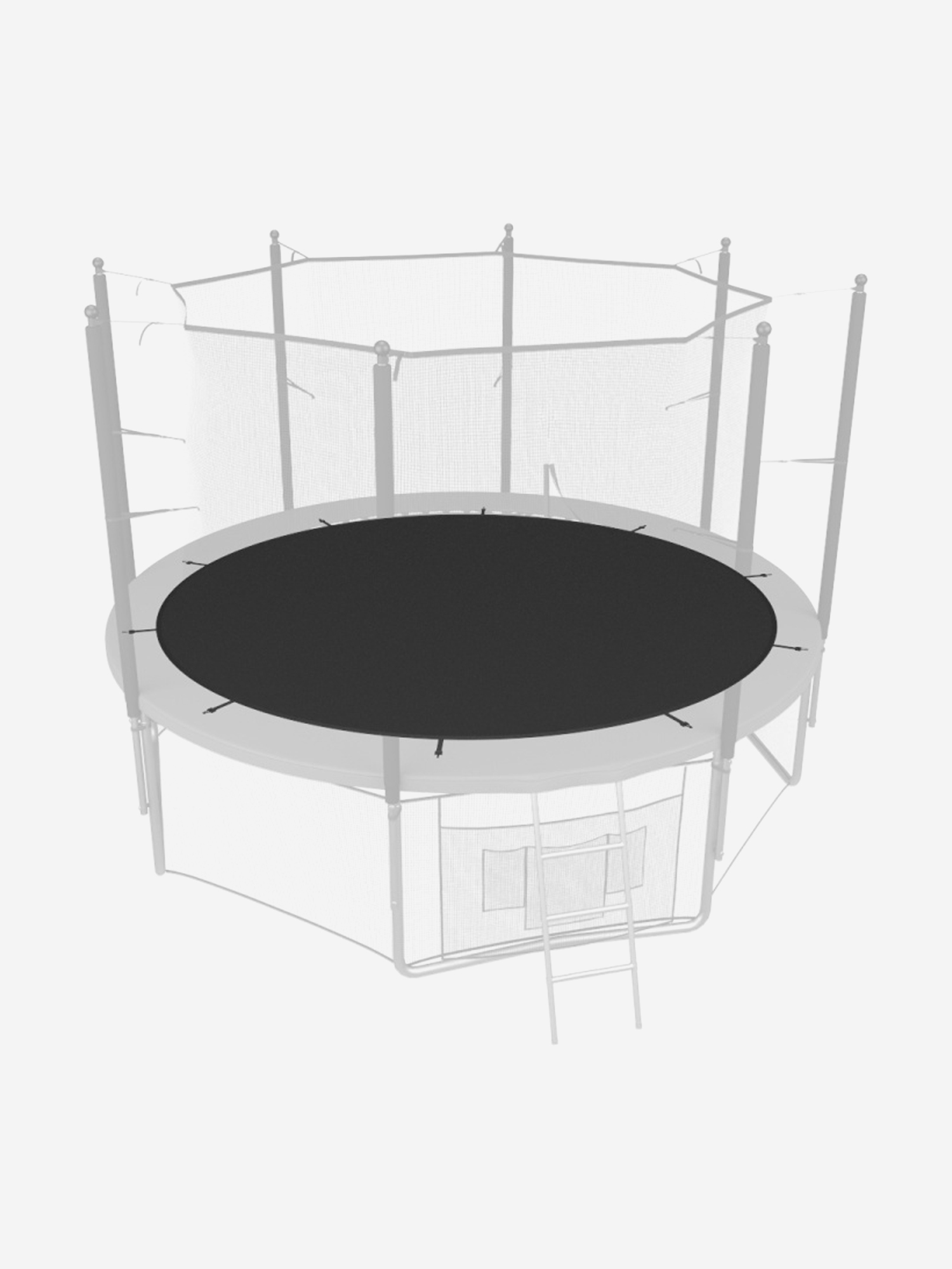 

Чехол для батута UNIX Line 16 ft, Черный